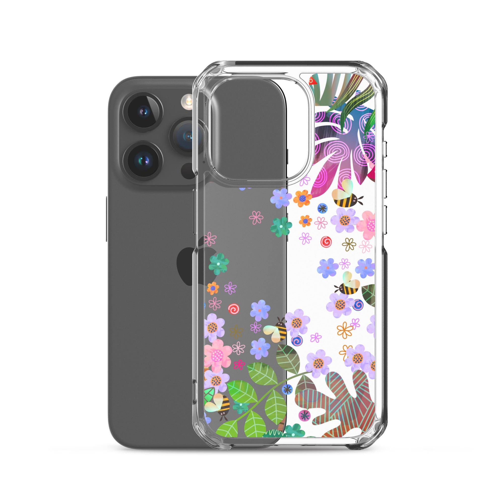 Clear Case for iPhone®- Enchanted Forest Design 05