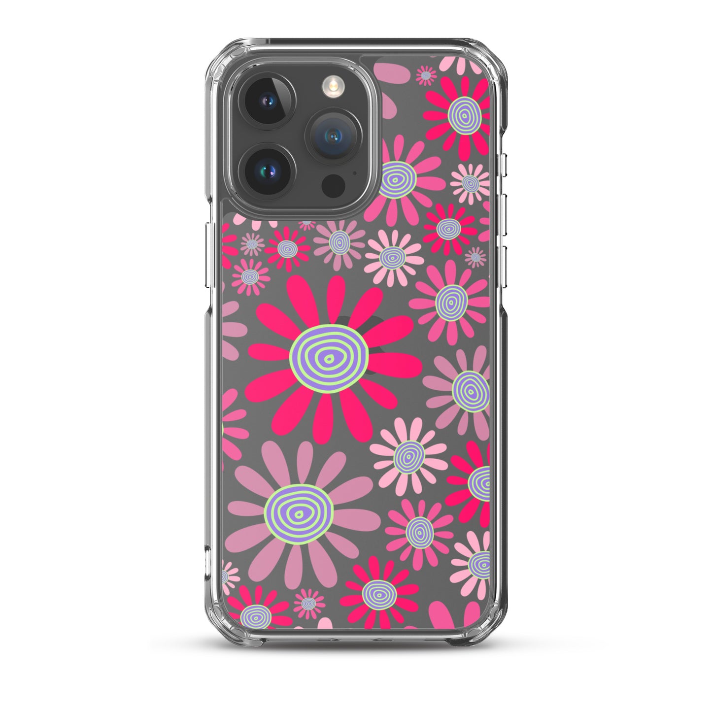 Clear Case for iPhone®- Floral Daisy Design I
