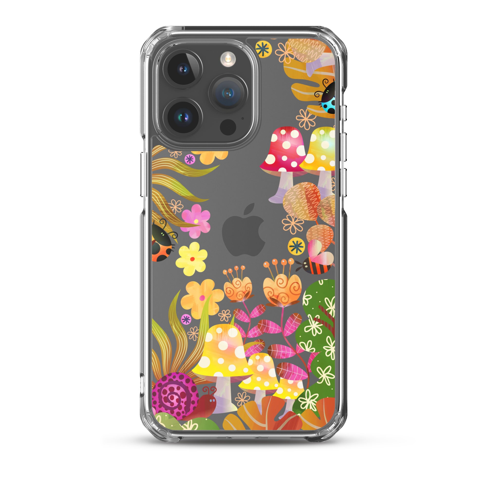 Clear Case for iPhone®- Enchanted Forest Design VI