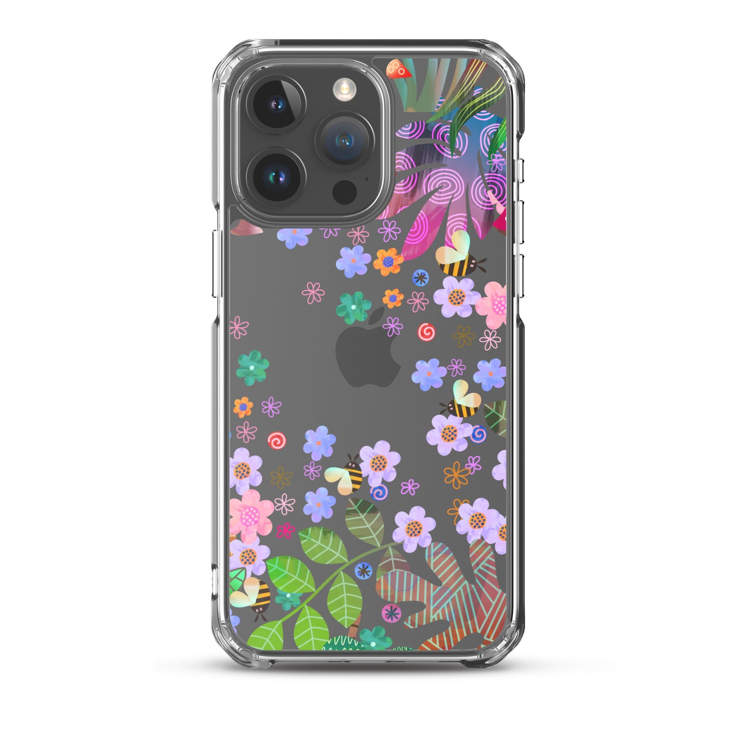 Clear Case for iPhone®- Enchanted Forest Design V