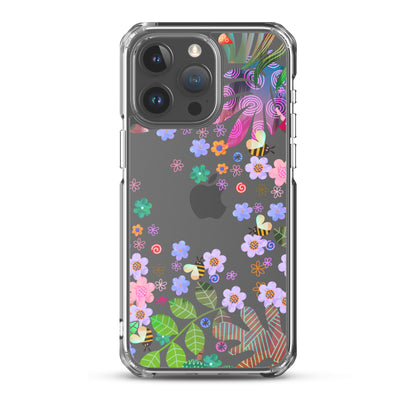 Clear Case for iPhone®- Enchanted Forest Design V