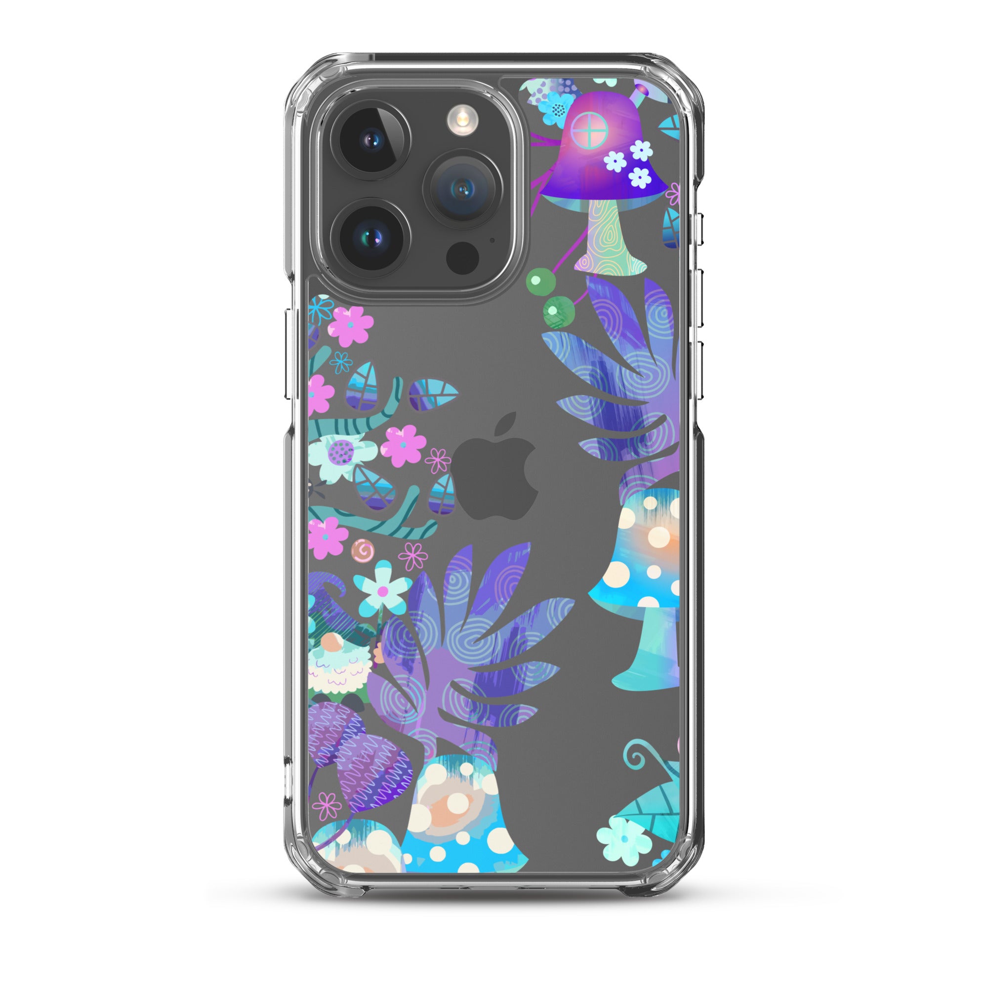 Clear Case for iPhone®- Enchanted Forest Design 04