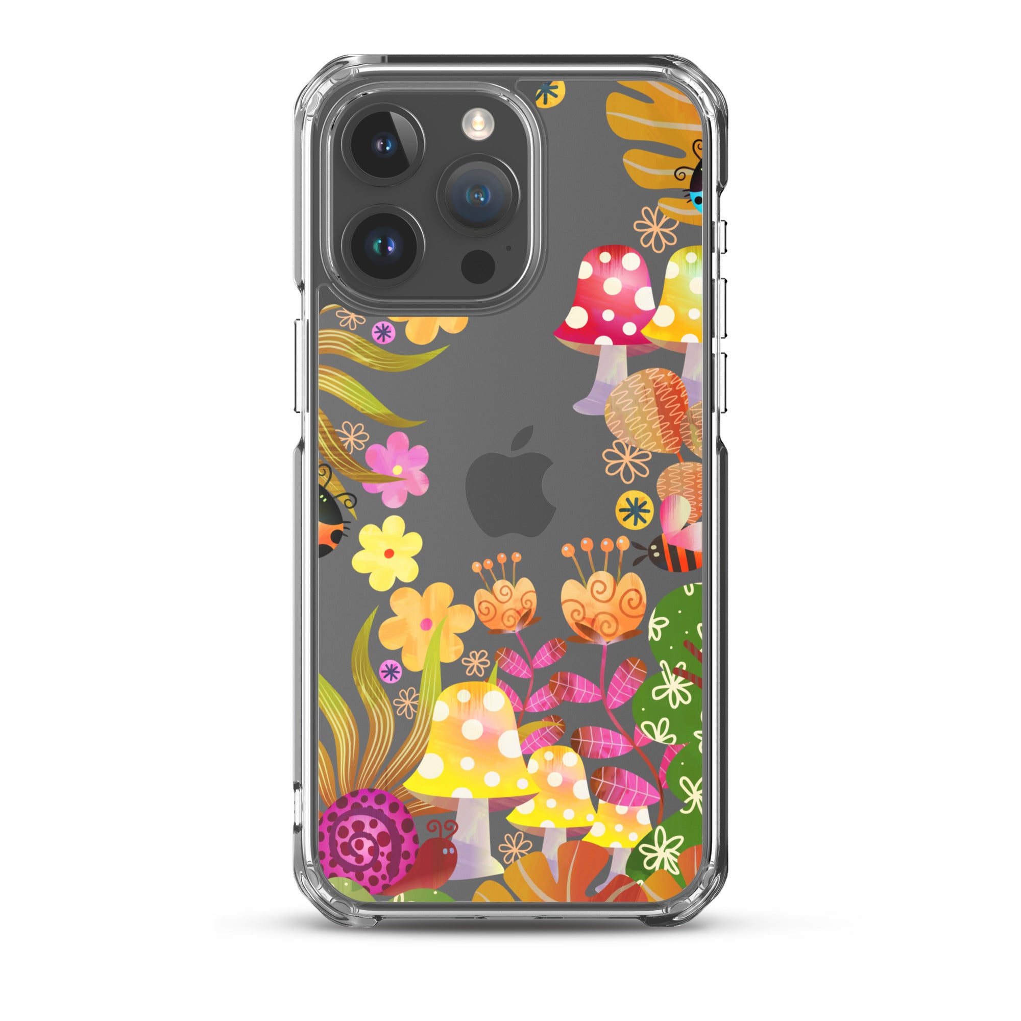 Clear Case for iPhone®- Enchanted Forest Design I