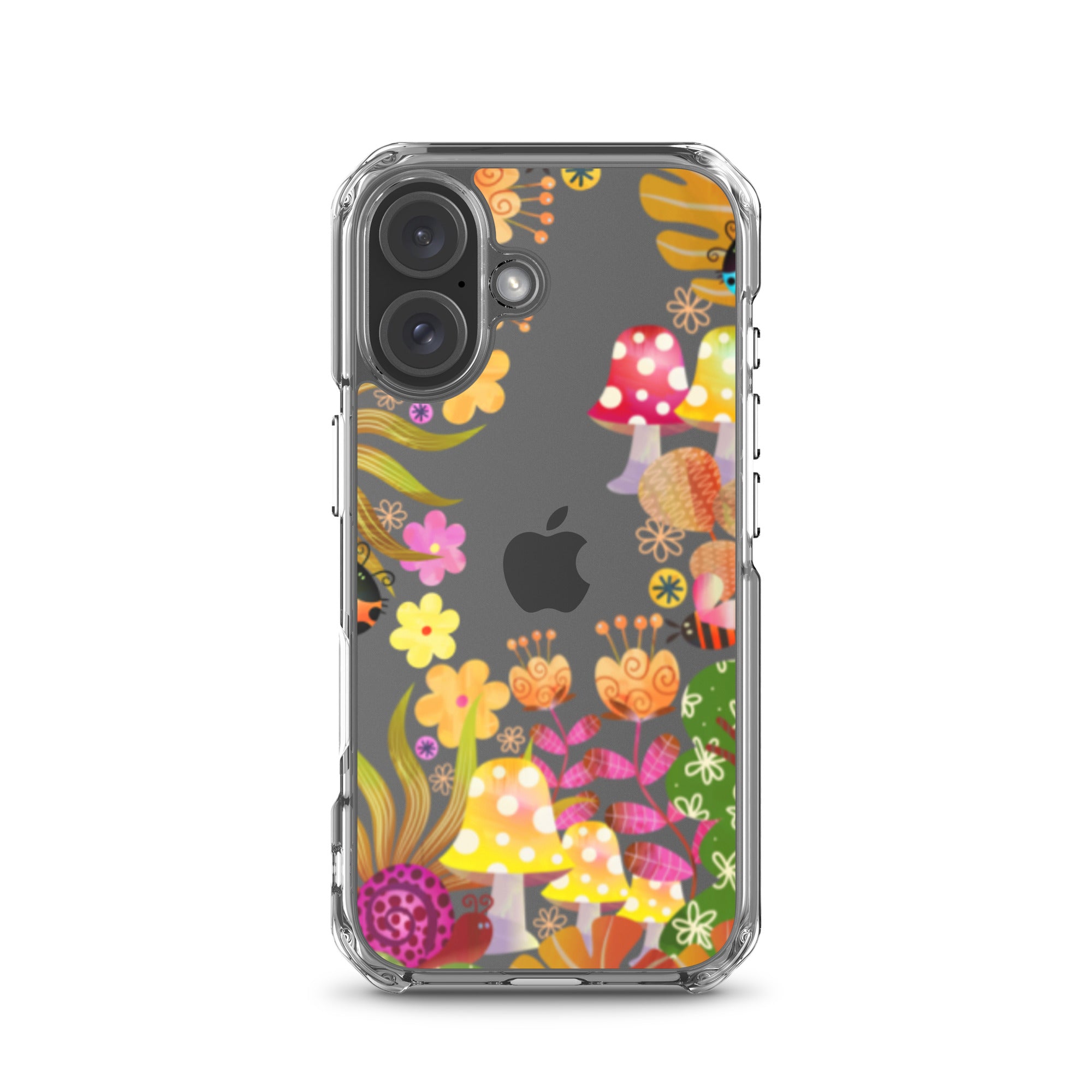 Clear Case for iPhone®- Enchanted Forest Design I