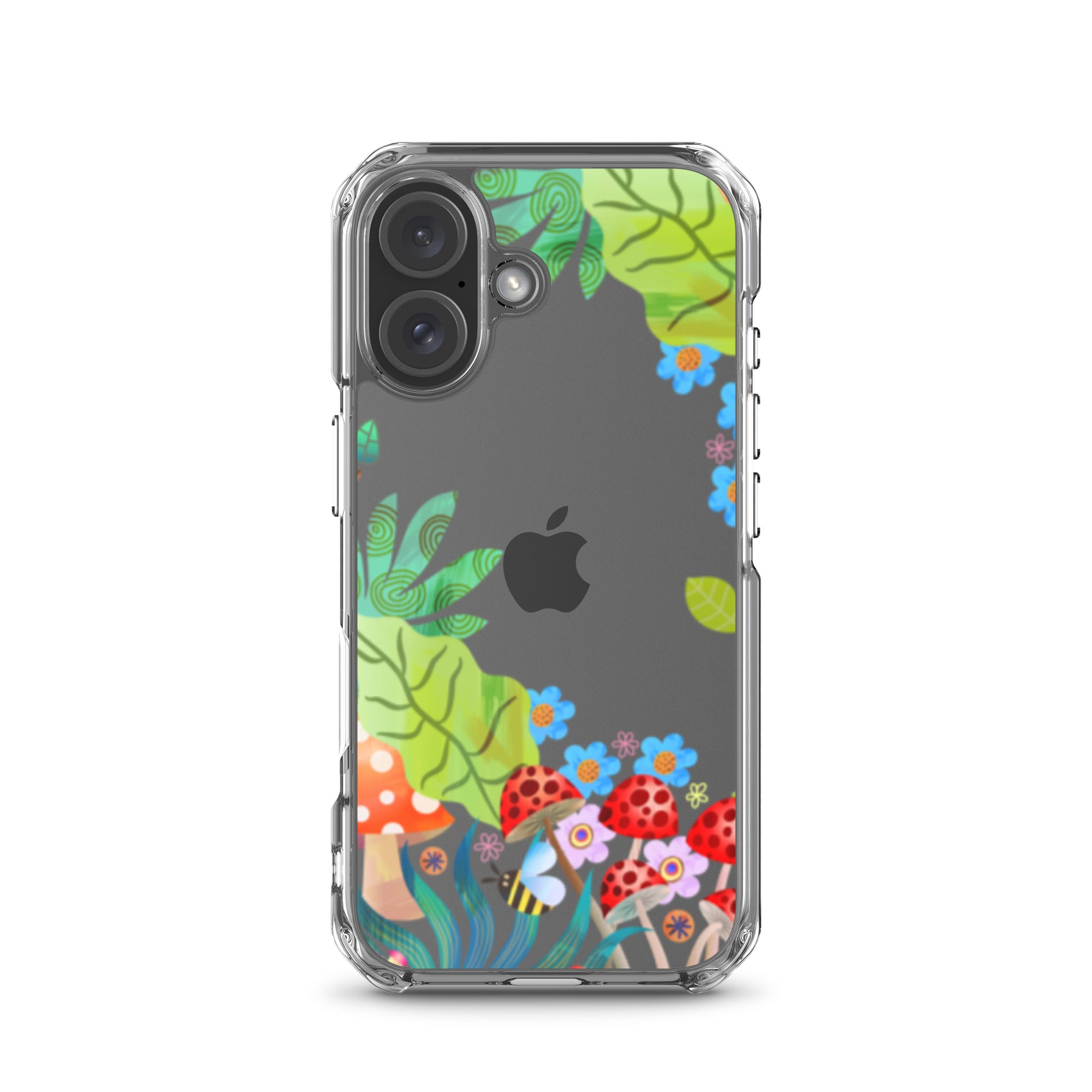 Clear Case for iPhone®- Enchanted Forest Design II