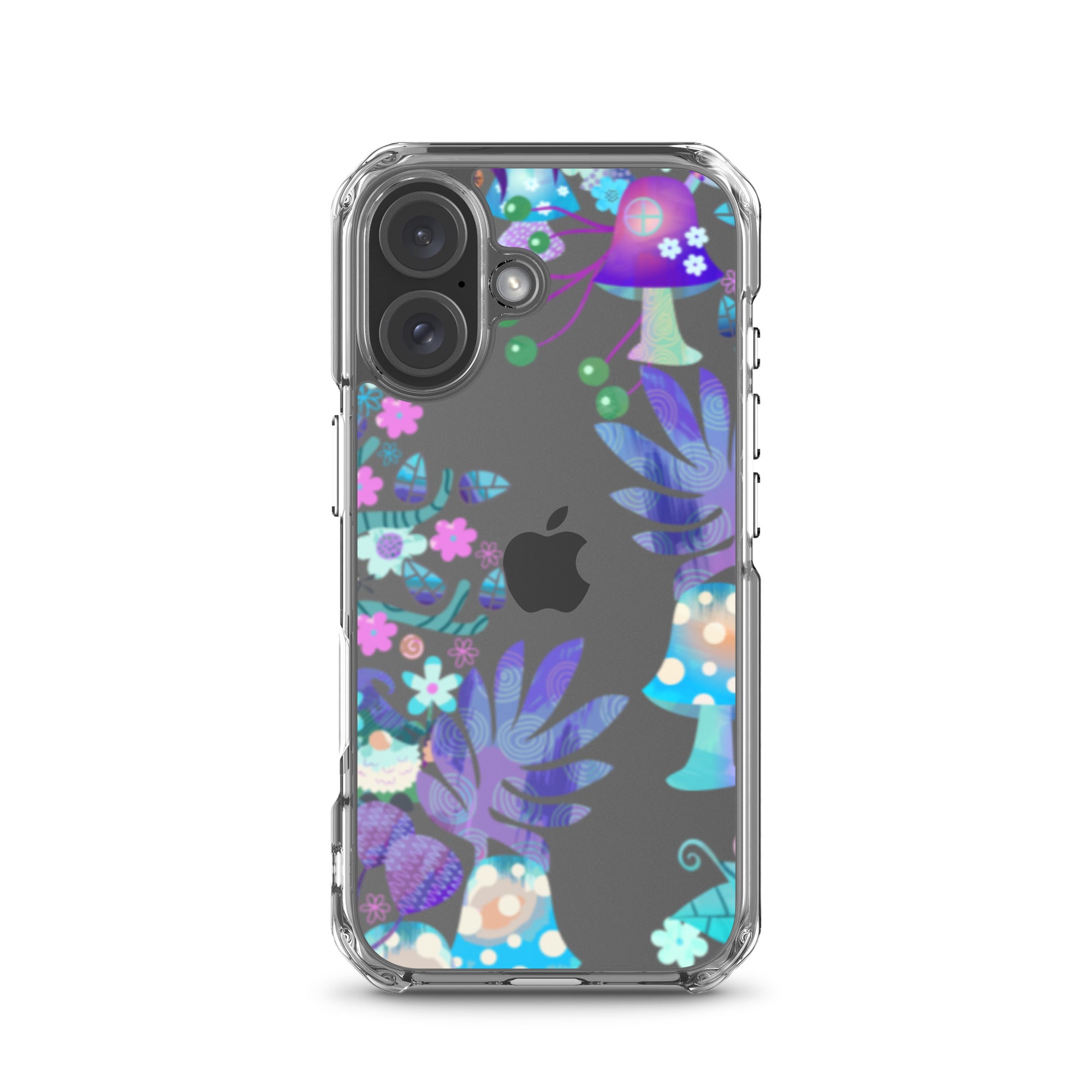 Clear Case for iPhone®- Enchanted Forest Design IV