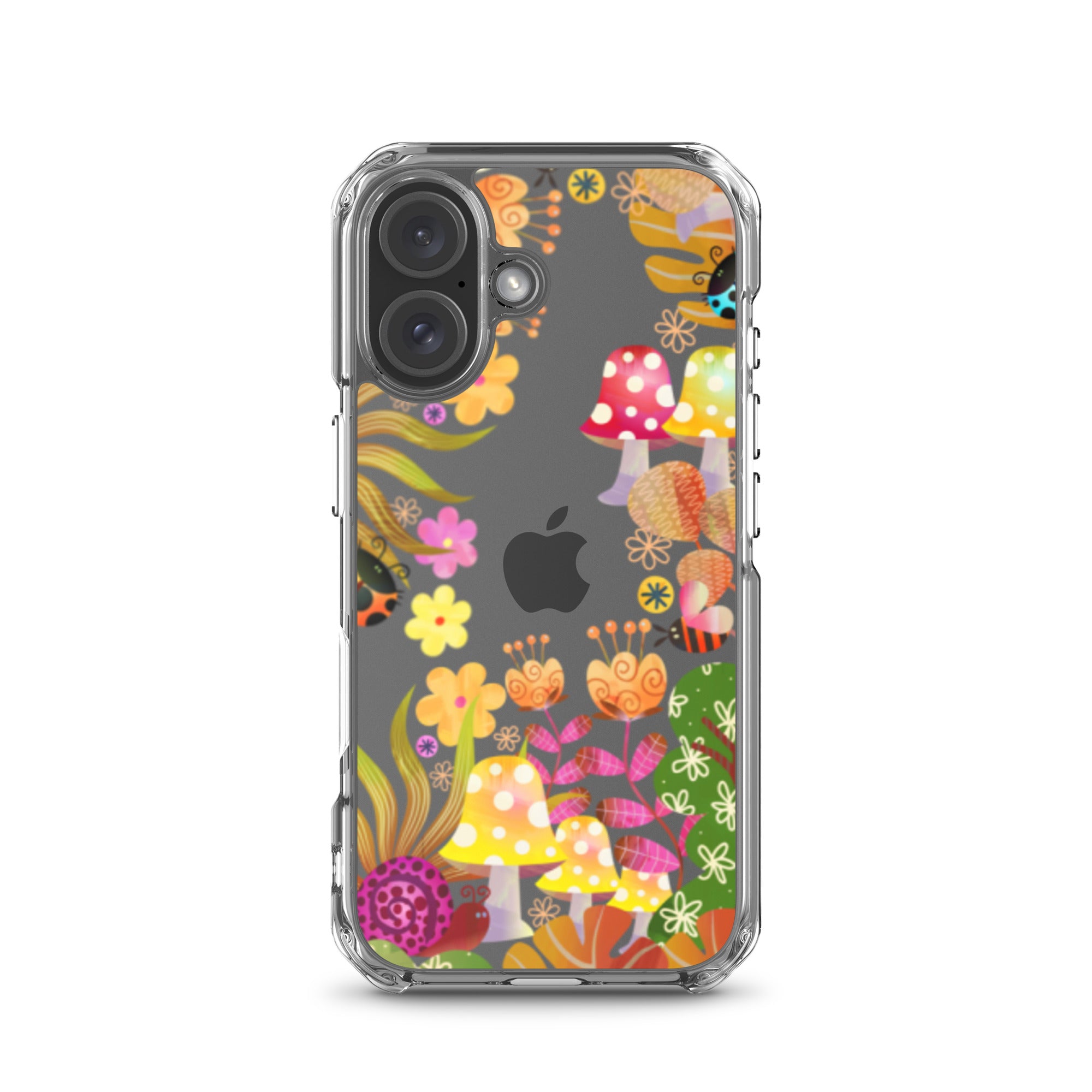 Clear Case for iPhone®- Enchanted Forest Design VI