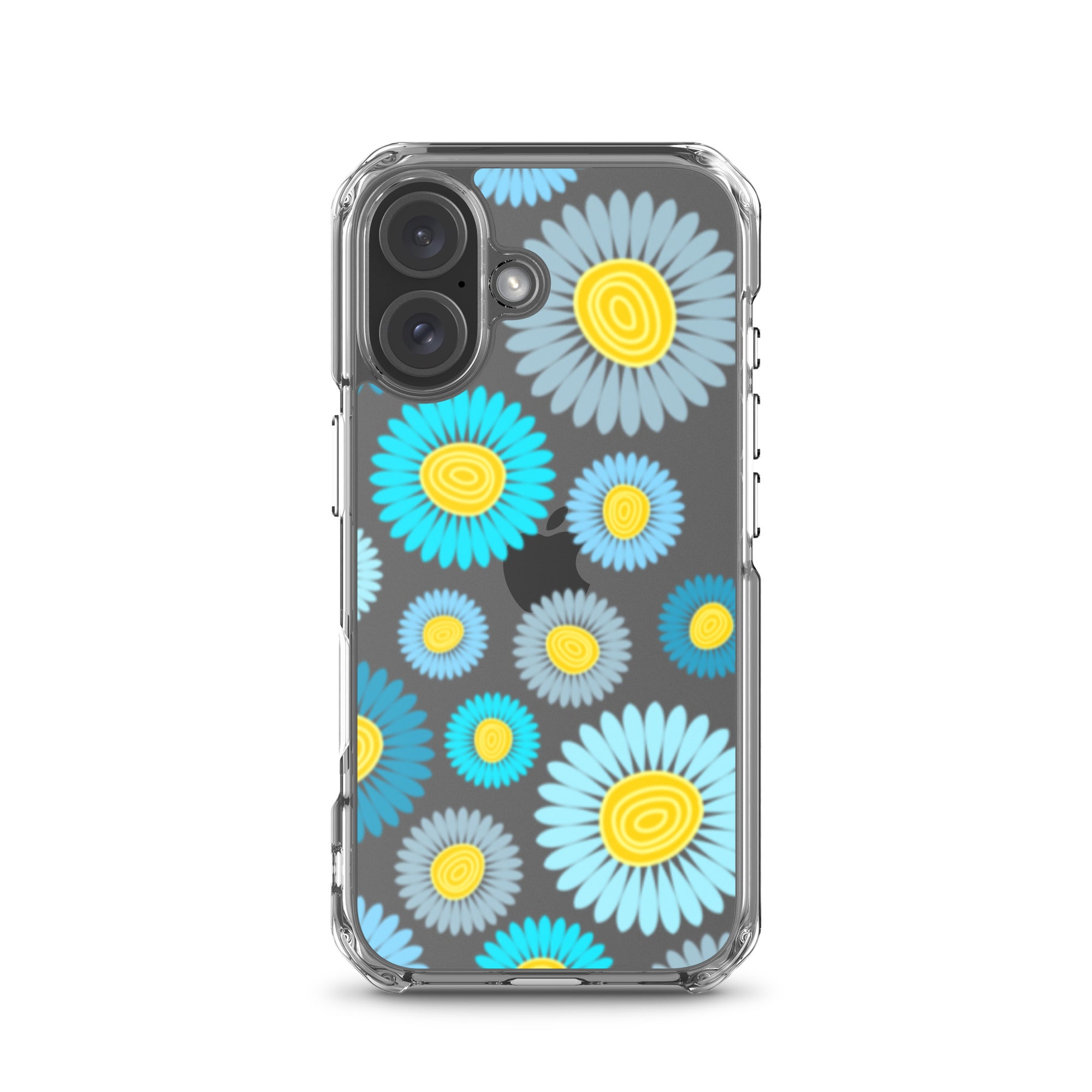 Clear Case for iPhone®- Floral Daisy Design II