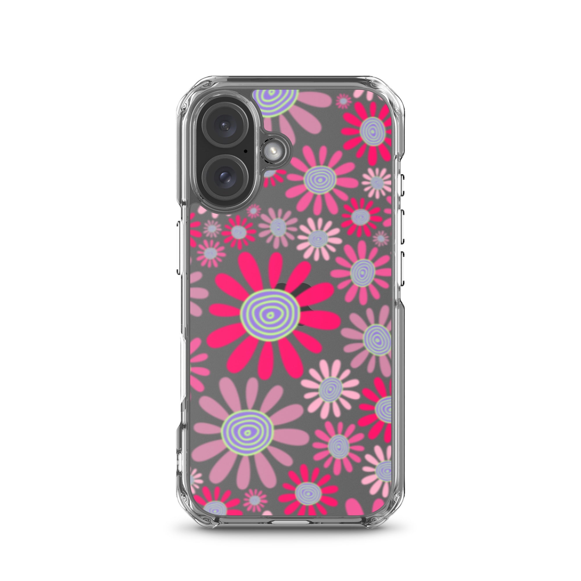 Clear Case for iPhone®- Floral Daisy Design I