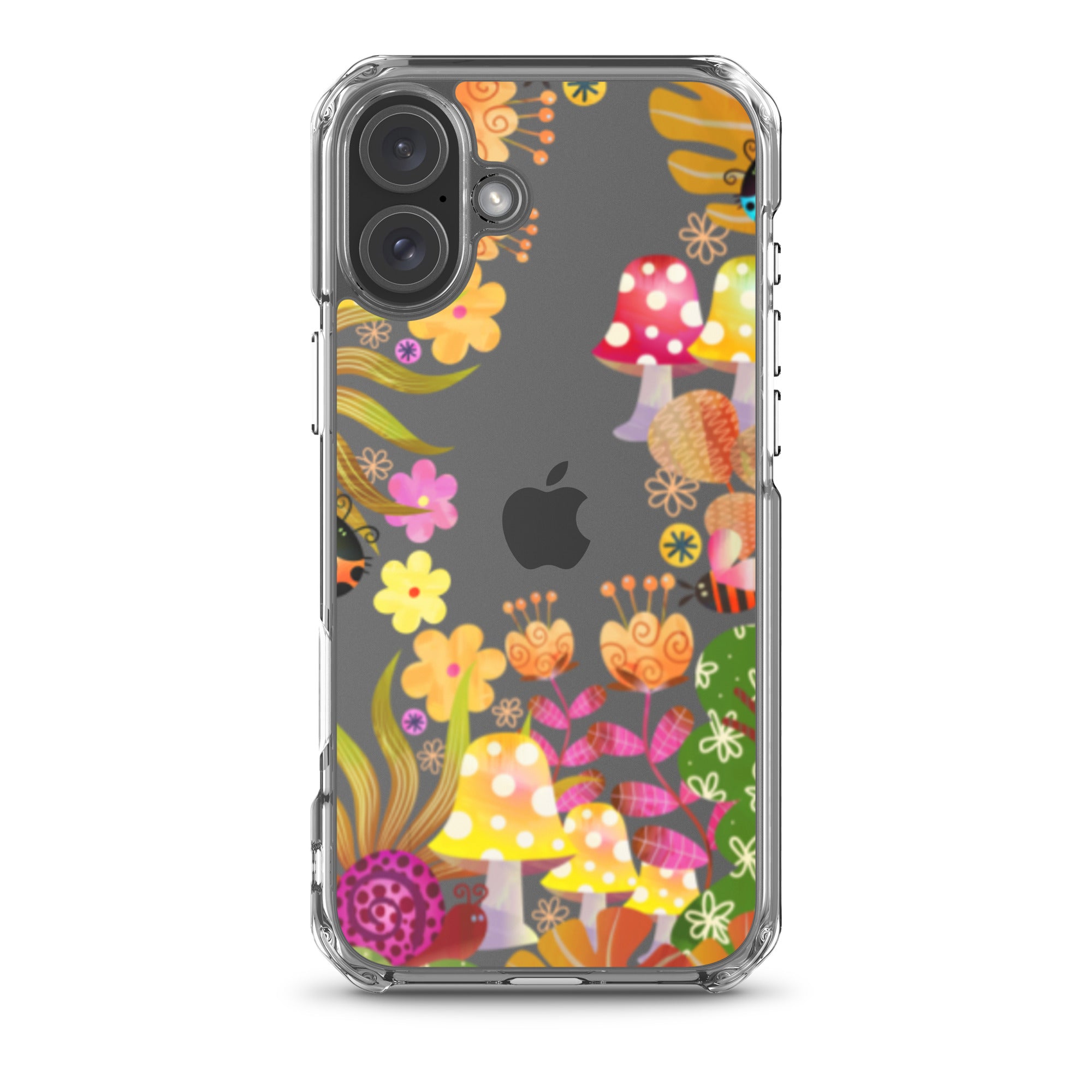 Clear Case for iPhone®- Enchanted Forest Design I