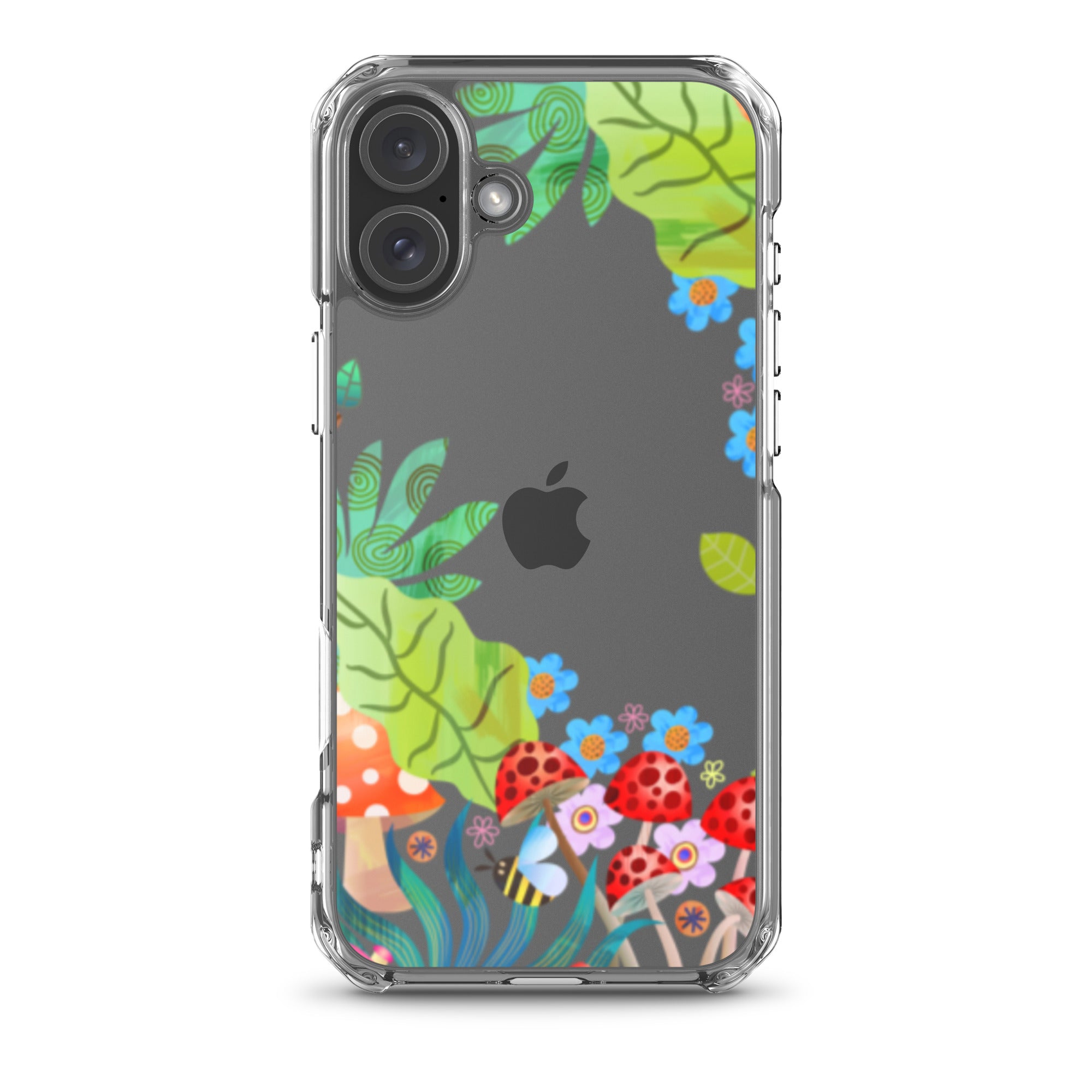 Clear Case for iPhone®- Enchanted Forest Design II