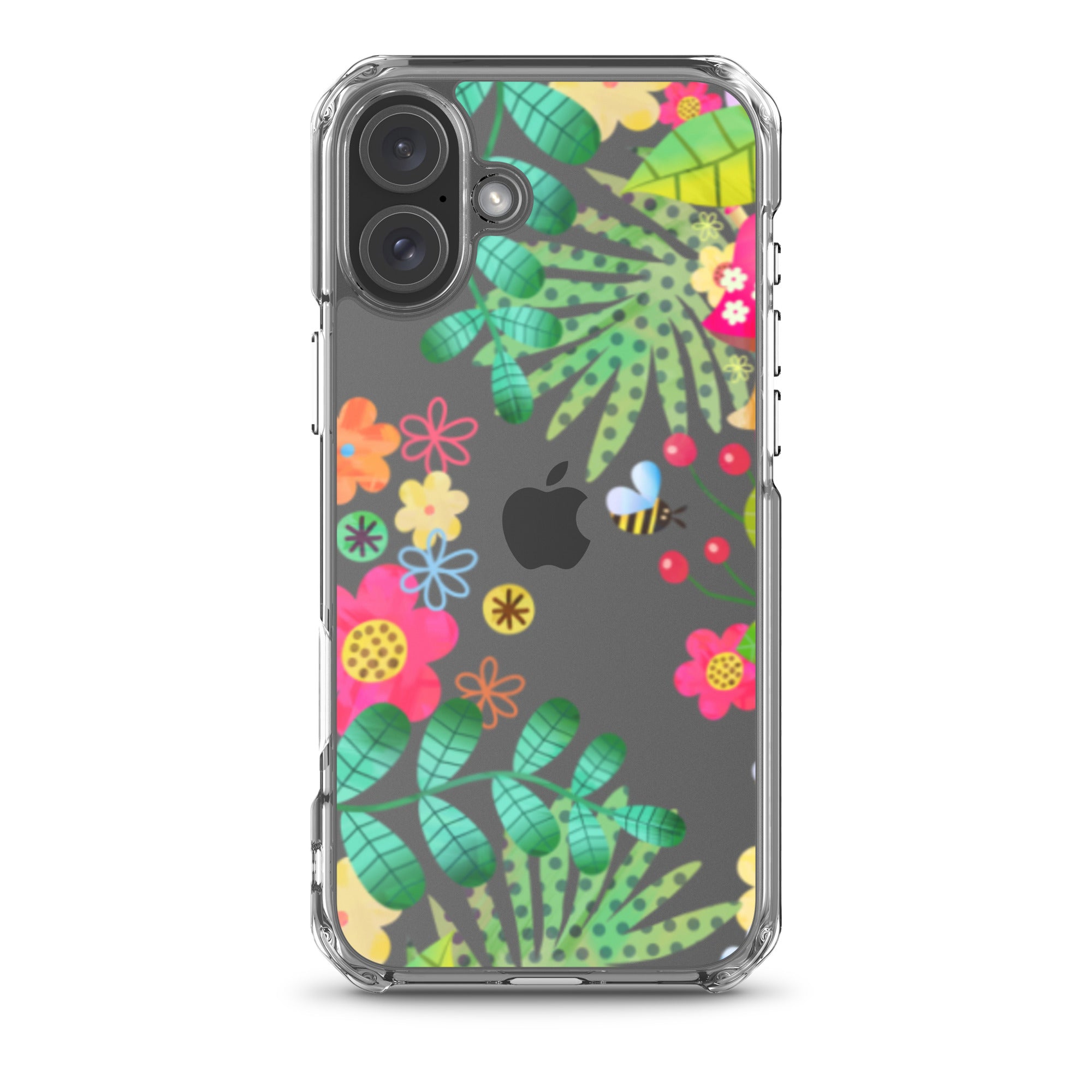 Clear Case for iPhone®- Enchanted Forest Design III