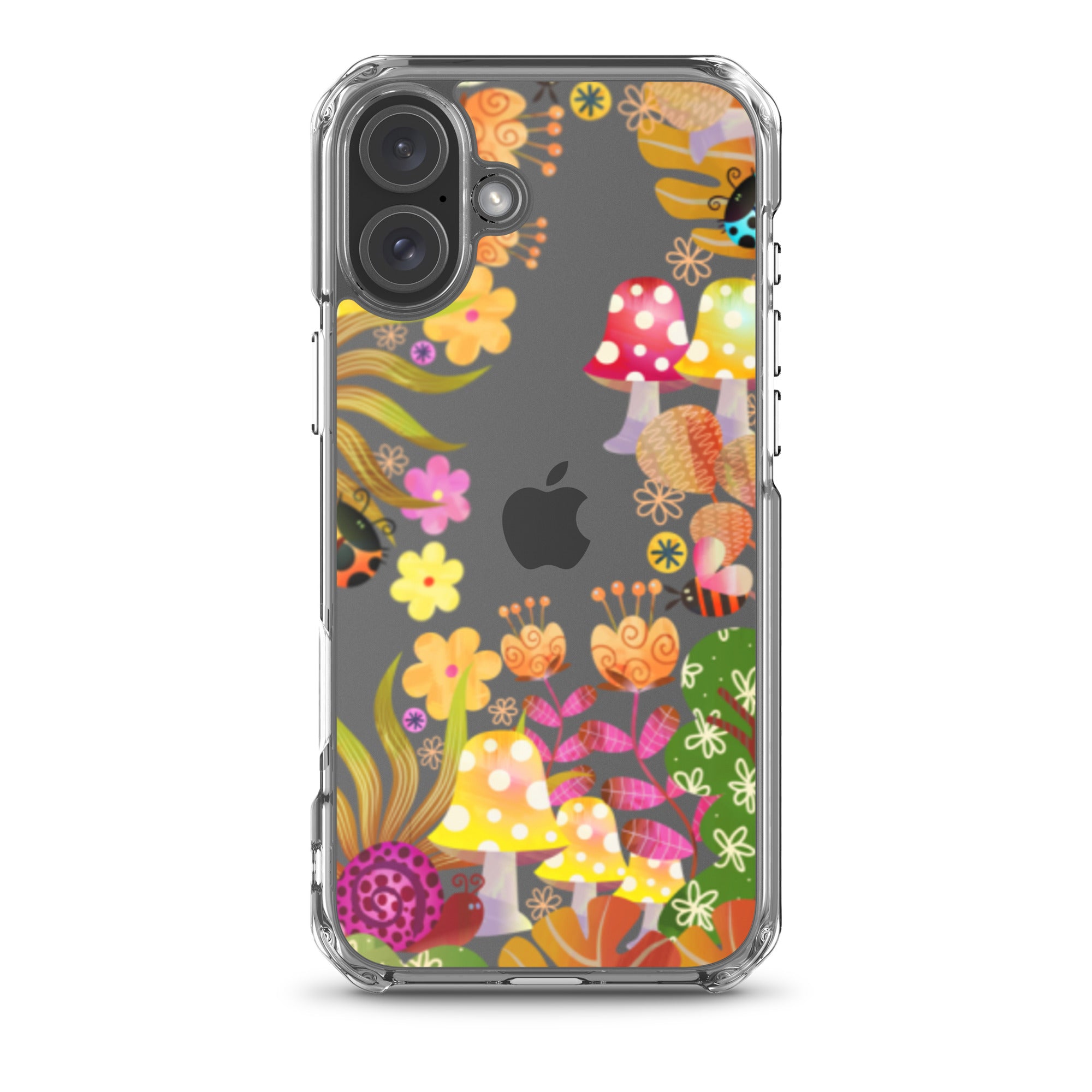 Clear Case for iPhone®- Enchanted Forest Design VI