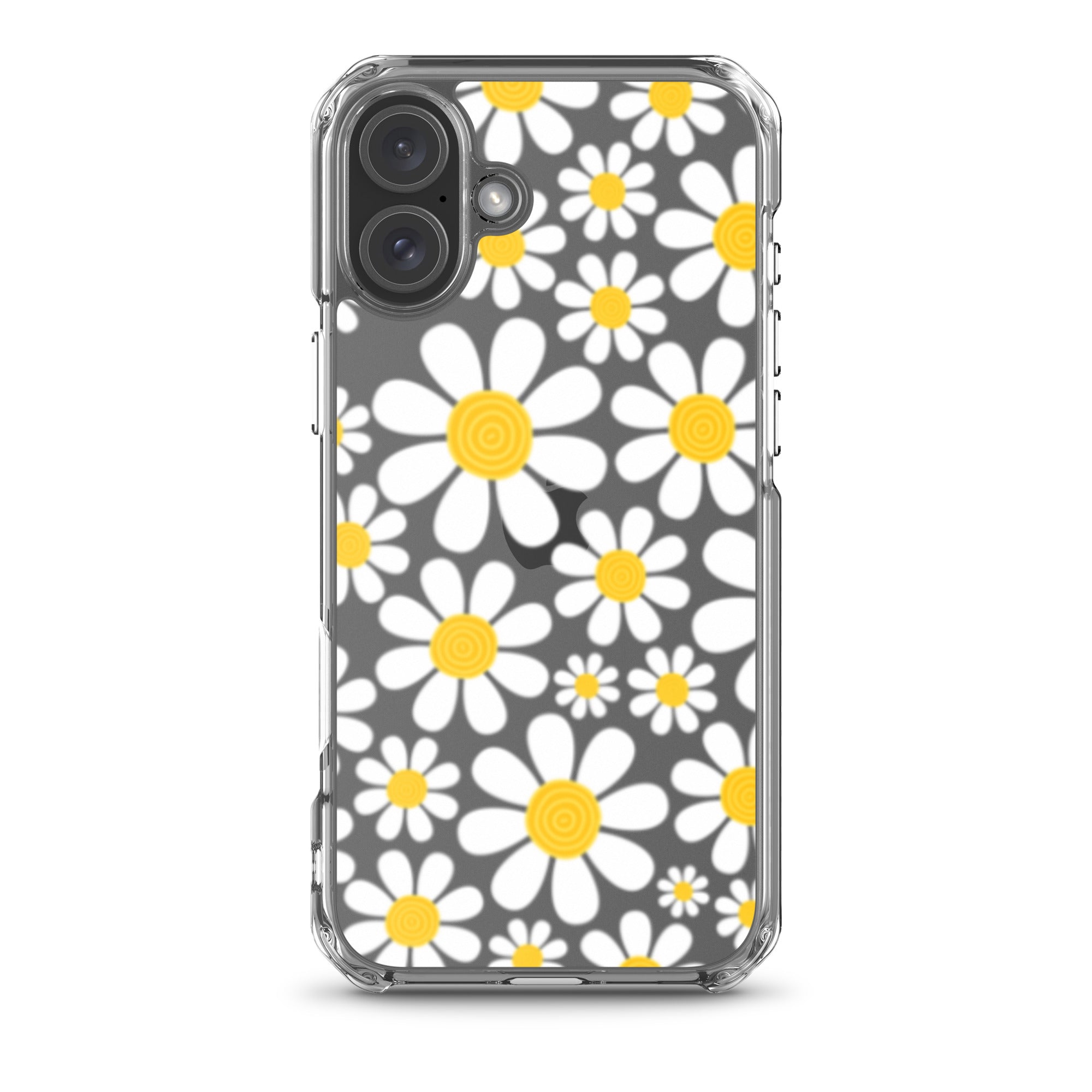 Clear Case for iPhone®- Floral Daisy Design III