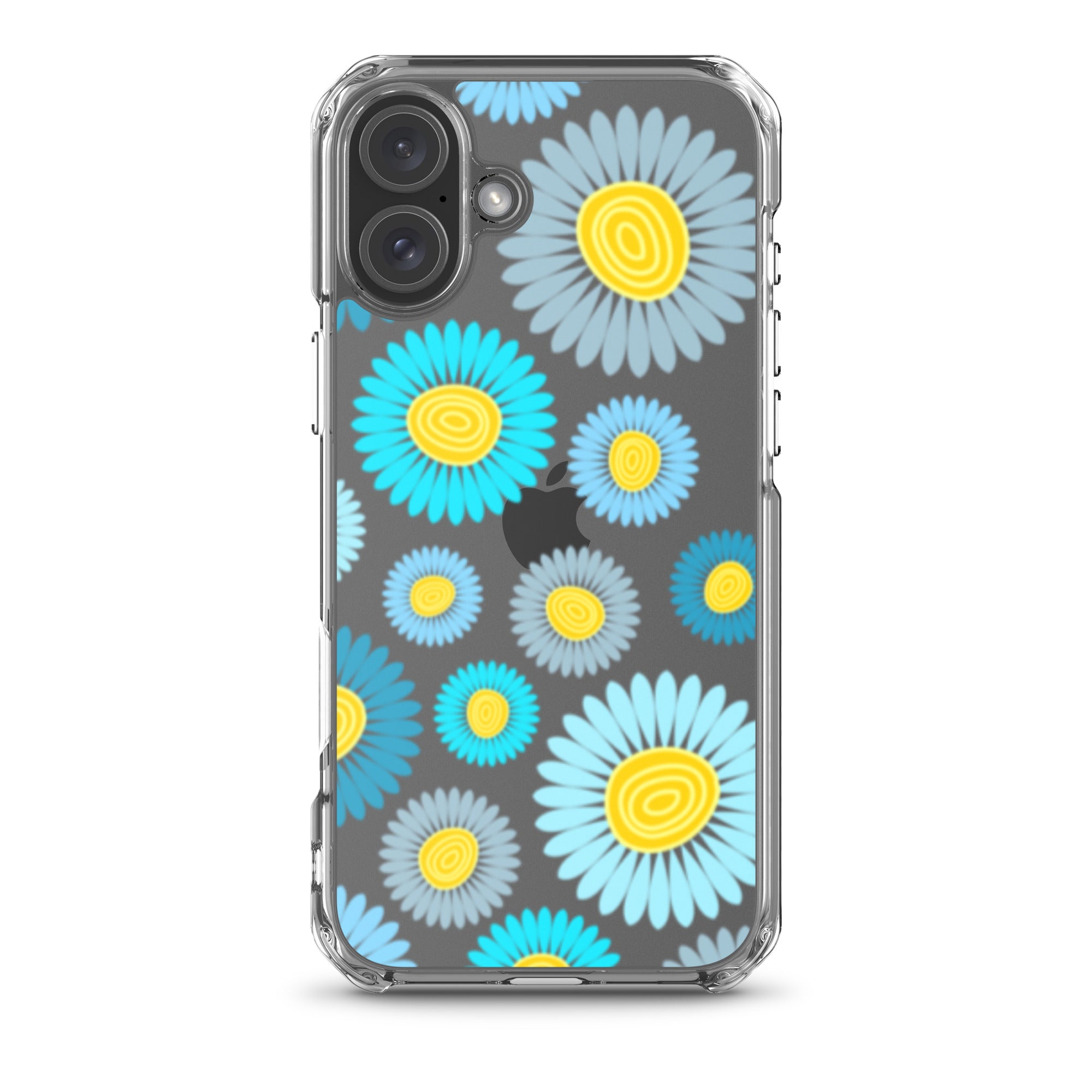 Clear Case for iPhone®- Floral Daisy Design II