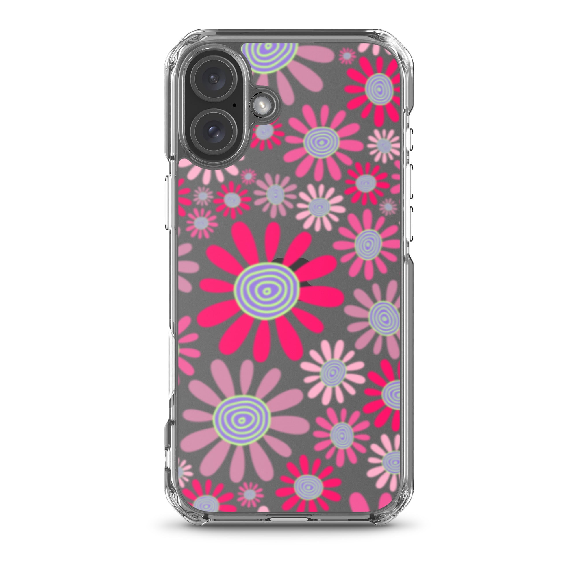 Clear Case for iPhone®- Floral Daisy Design I