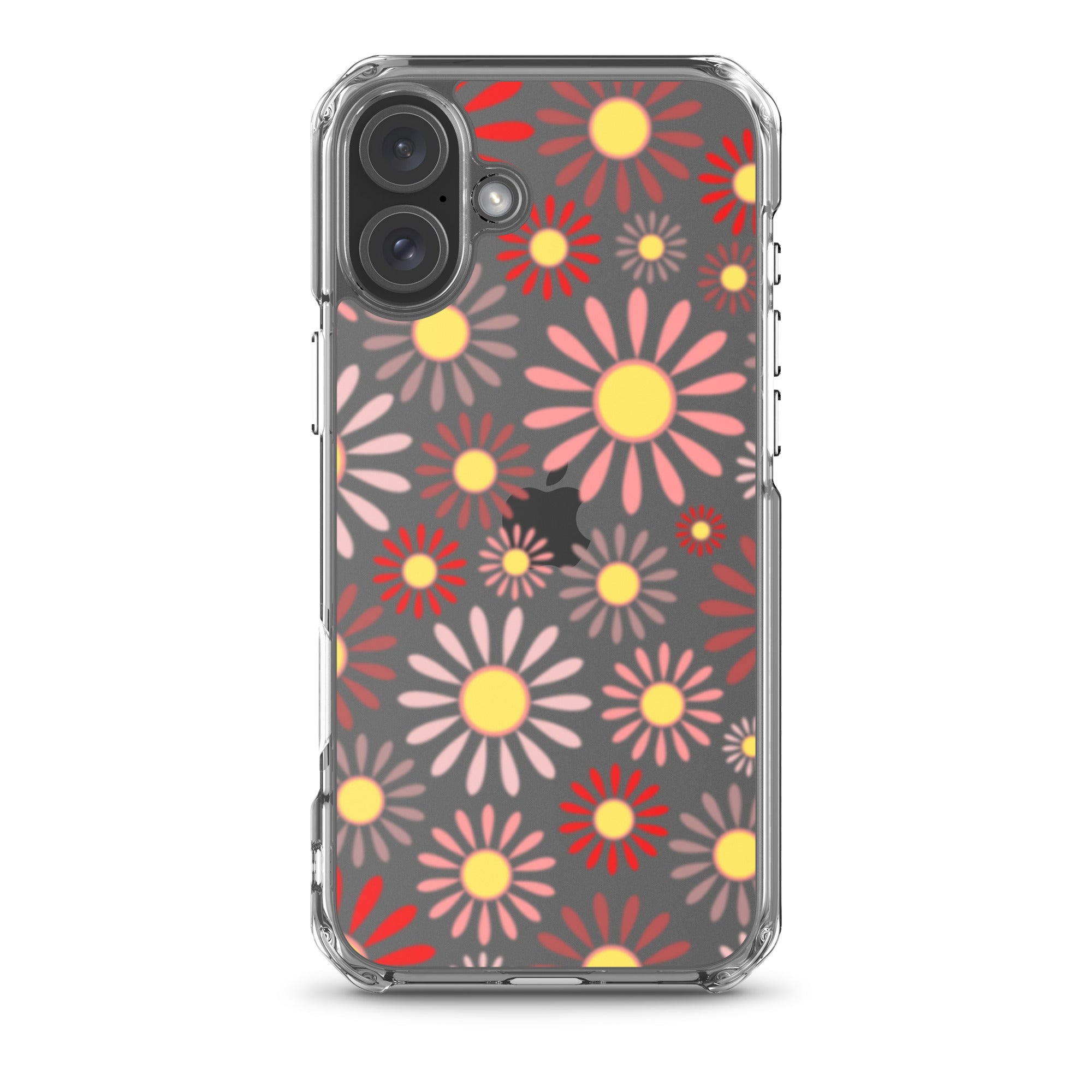 Clear Case for iPhone®- Floral Daisy Design IV