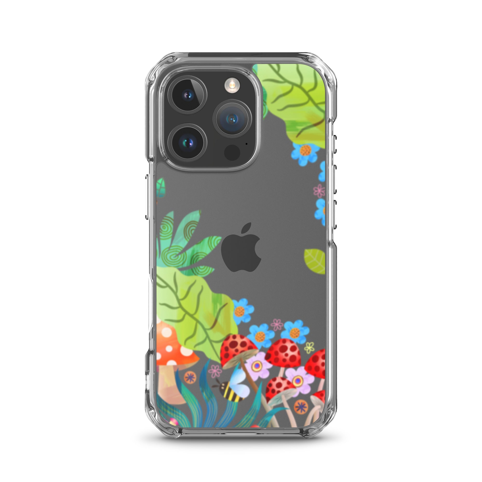 Clear Case for iPhone®- Enchanted Forest Design II