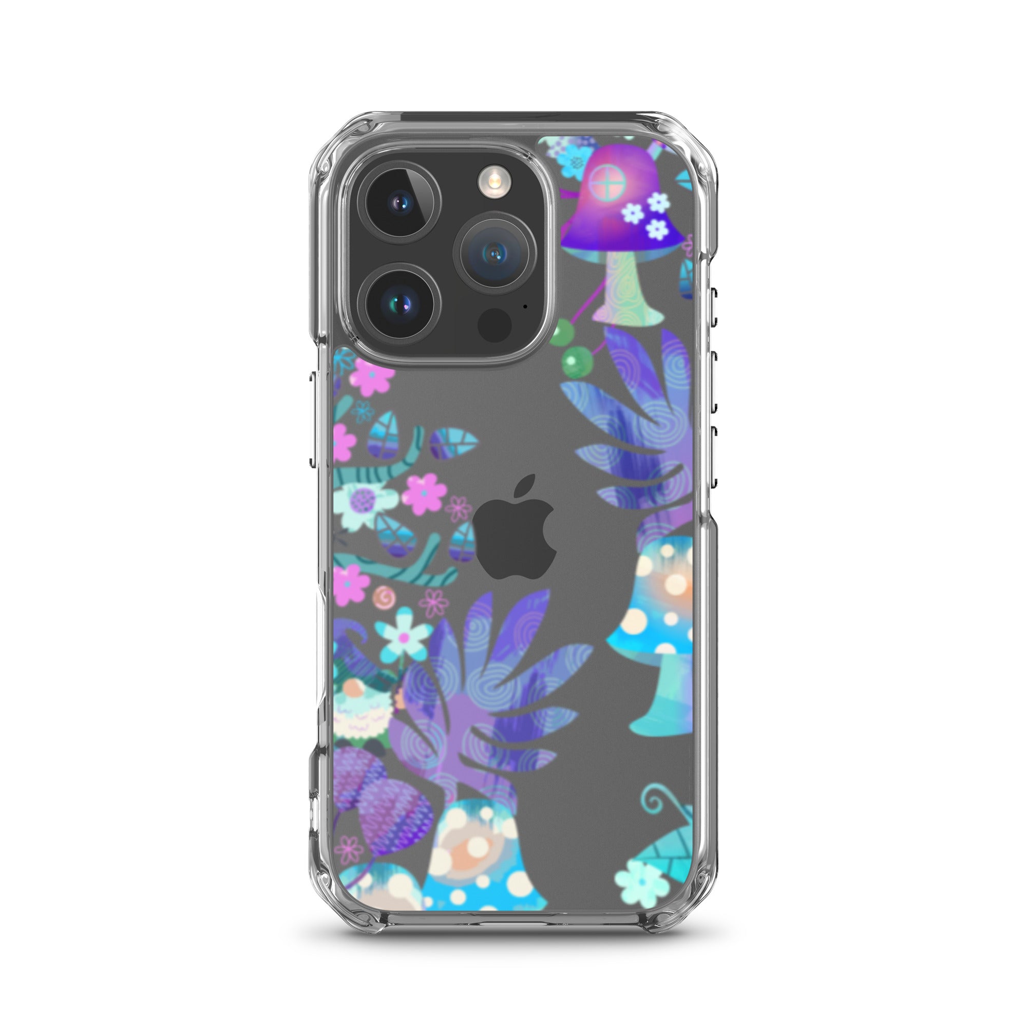 Clear Case for iPhone®- Enchanted Forest Design IV