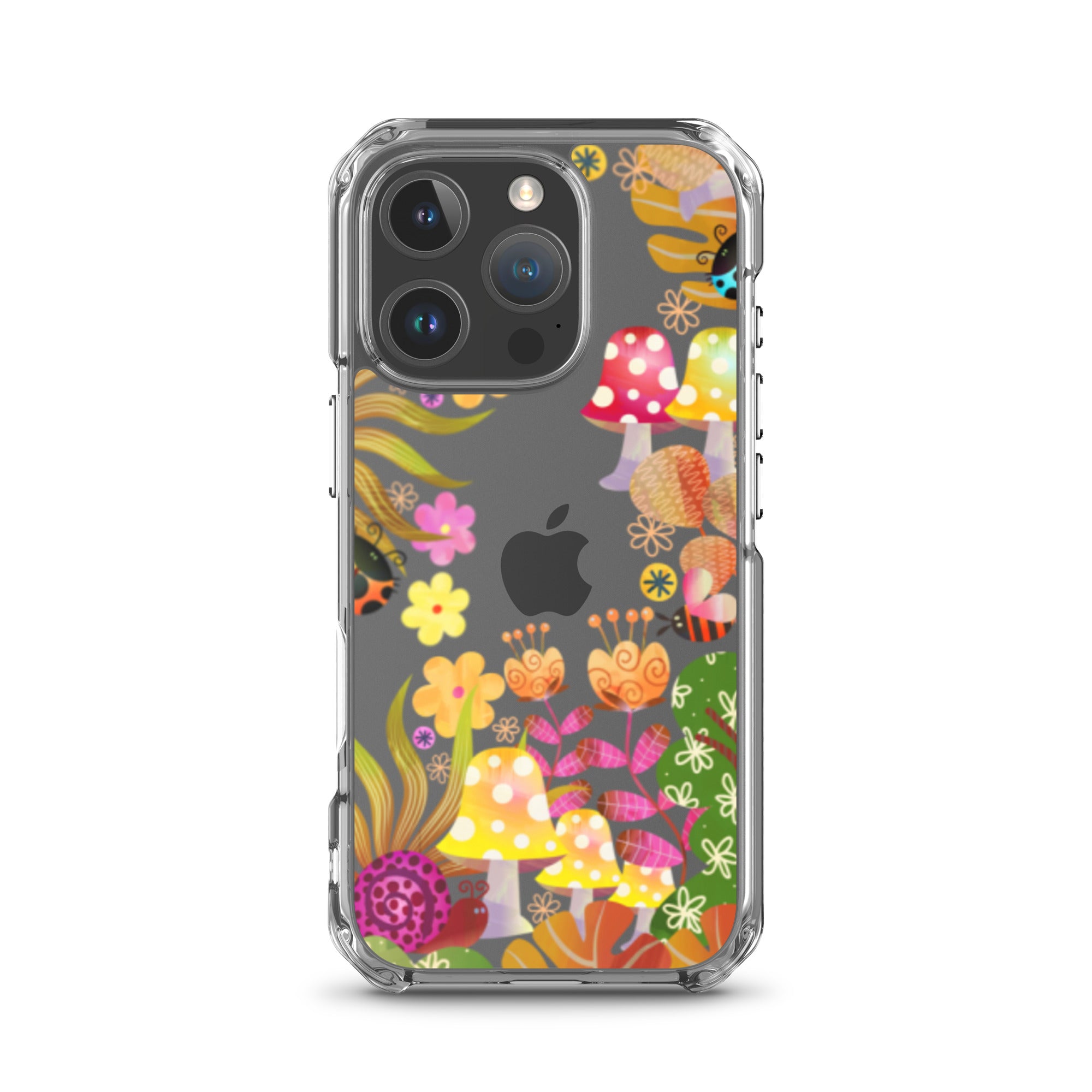 Clear Case for iPhone®- Enchanted Forest Design VI