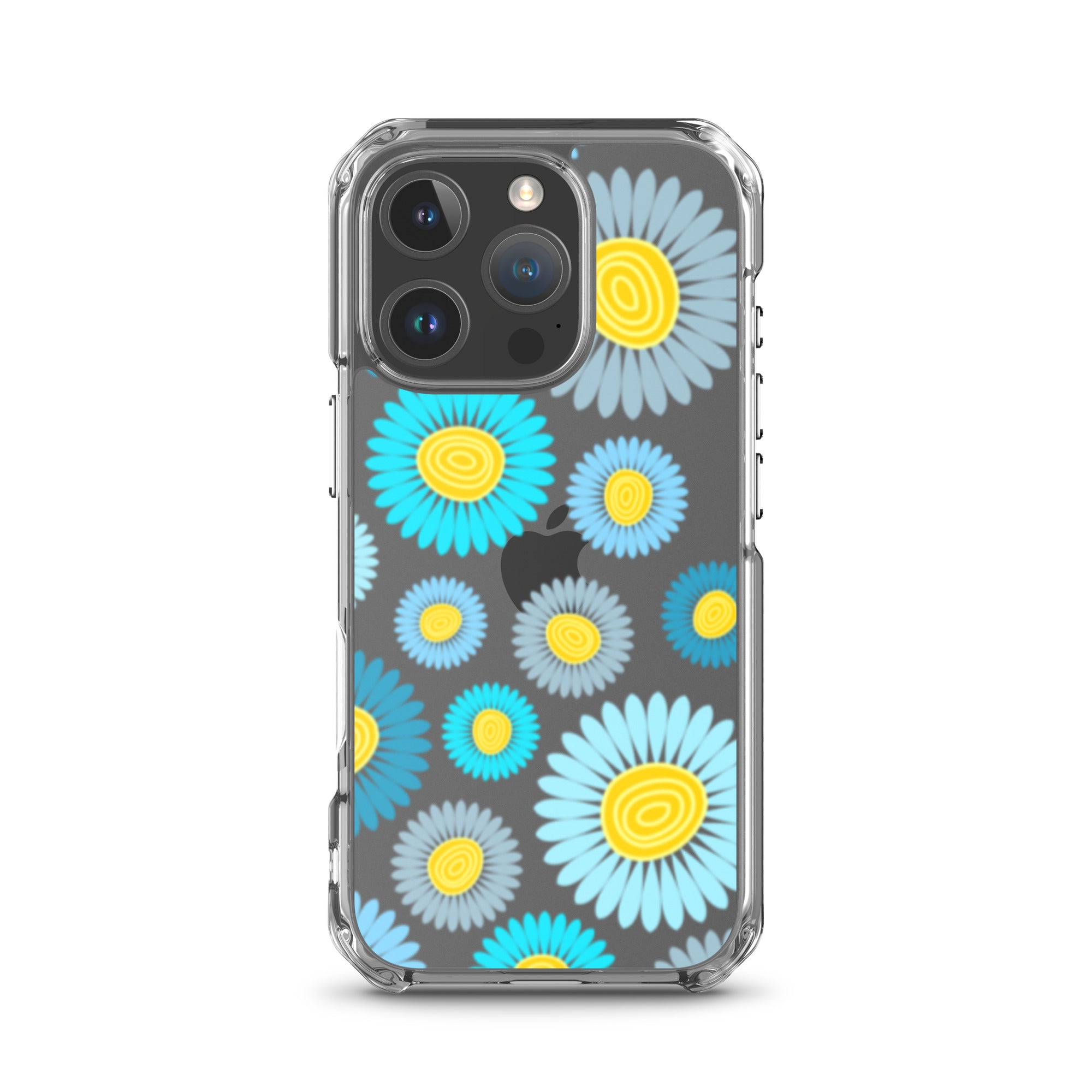 Clear Case for iPhone®- Floral Daisy Design II