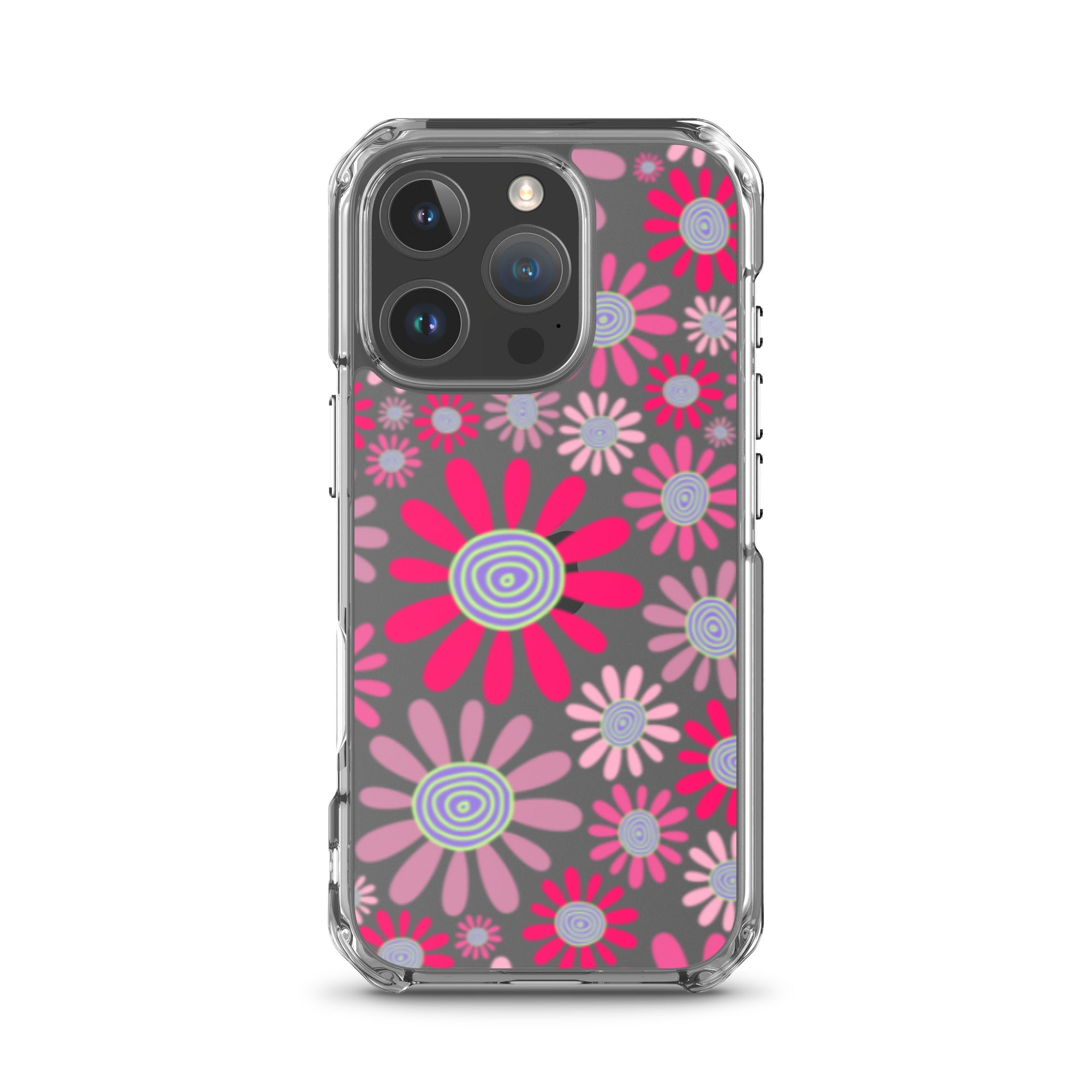 Clear Case for iPhone®- Floral Daisy Design I