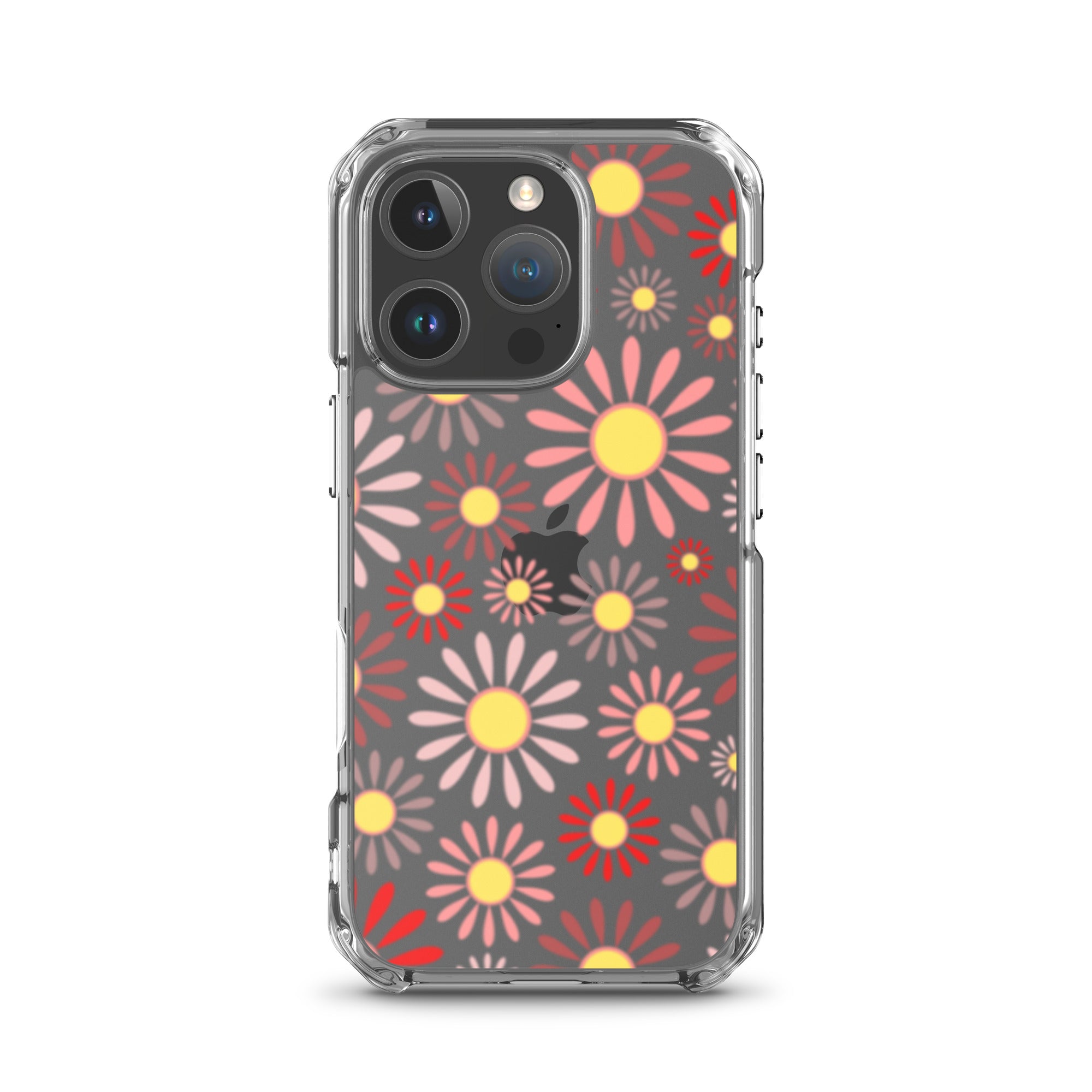 Clear Case for iPhone®- Floral Daisy Design IV