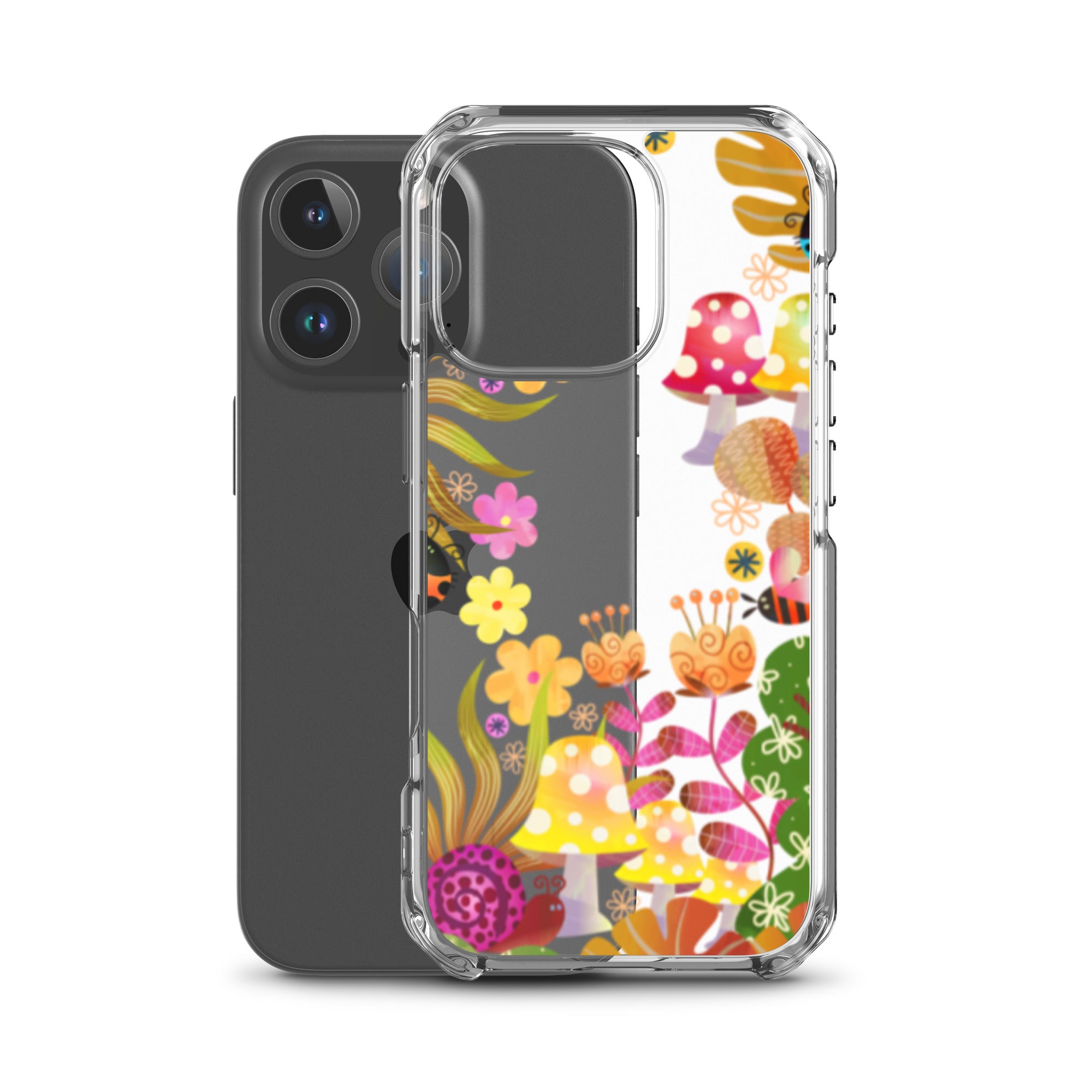 Clear Case for iPhone®- Enchanted Forest Design I