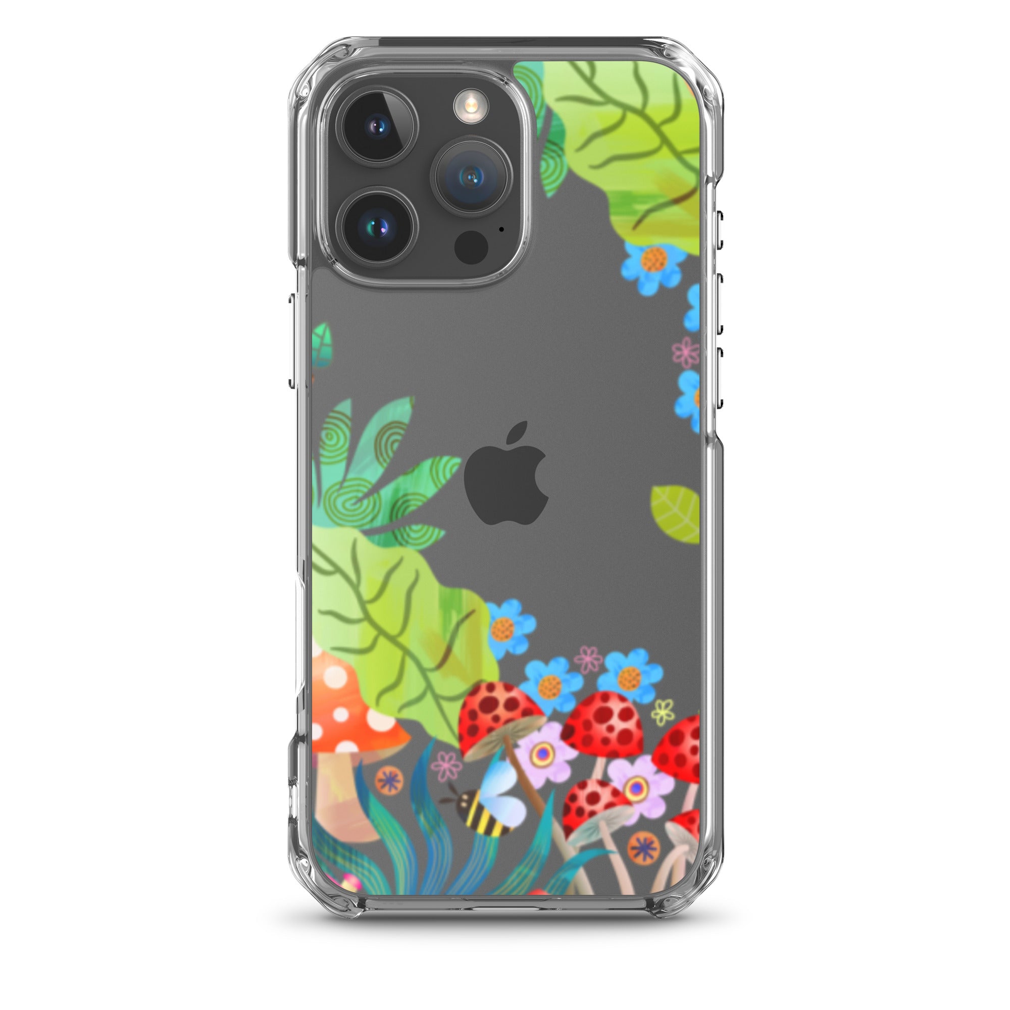 Clear Case for iPhone®- Enchanted Forest Design II