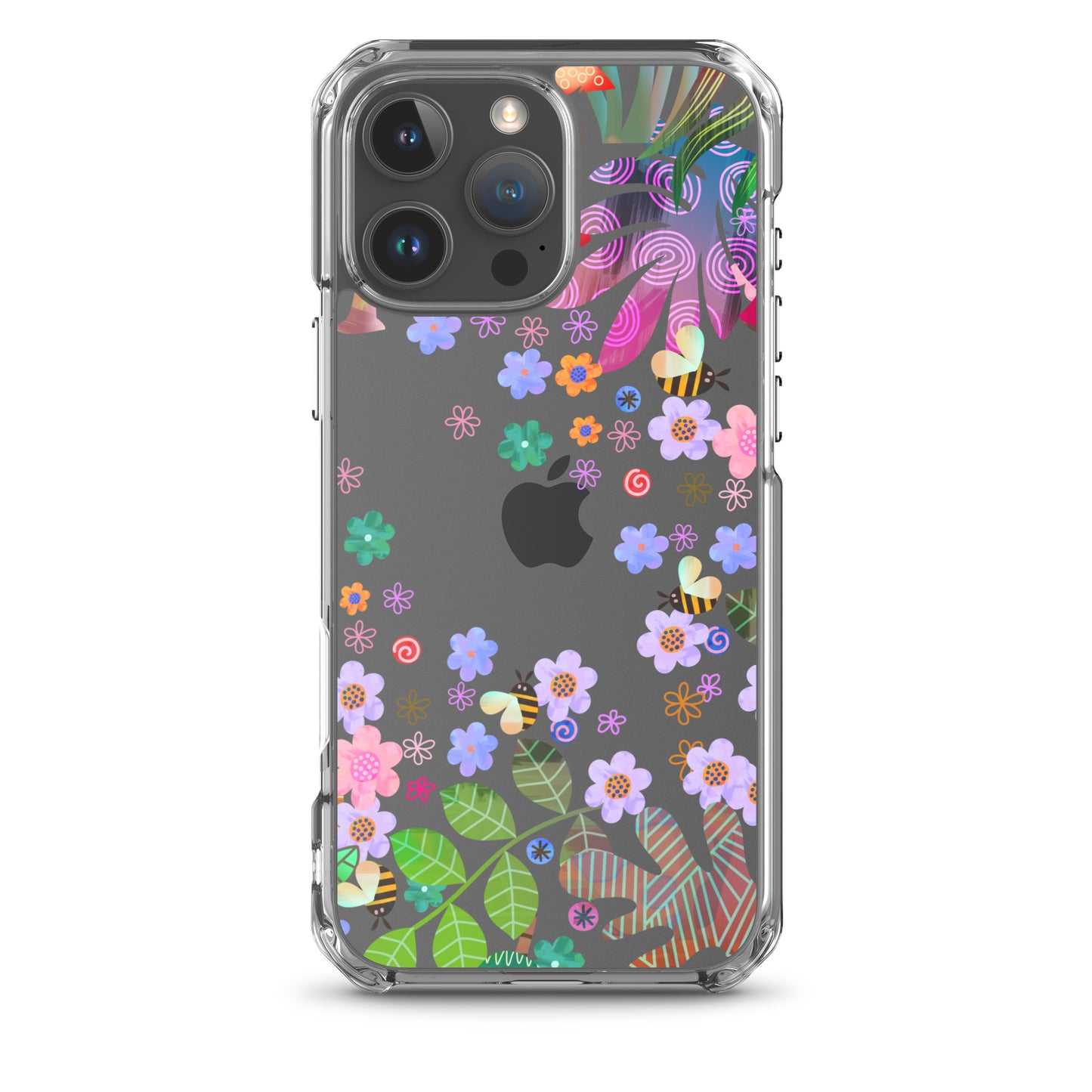 Clear Case for iPhone®- Enchanted Forest Design V