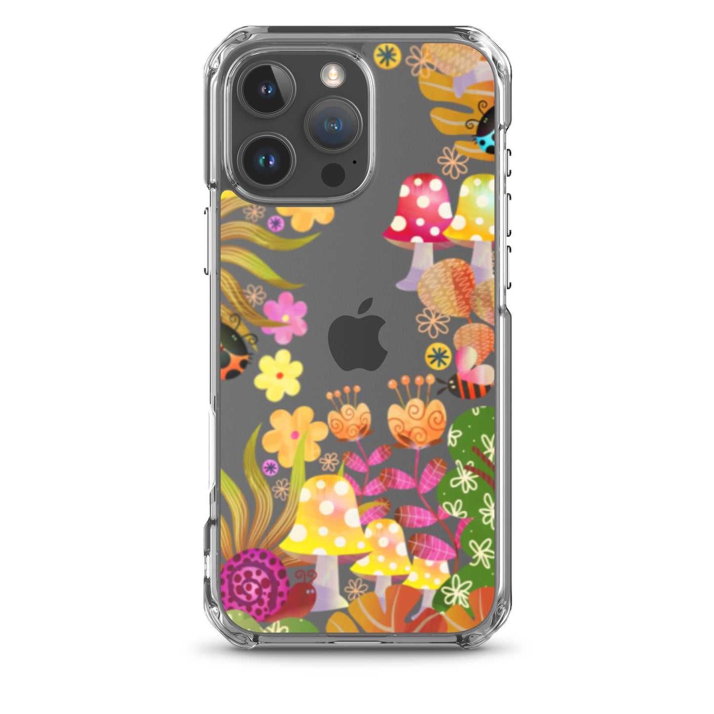 Clear Case for iPhone®- Enchanted Forest Design VI