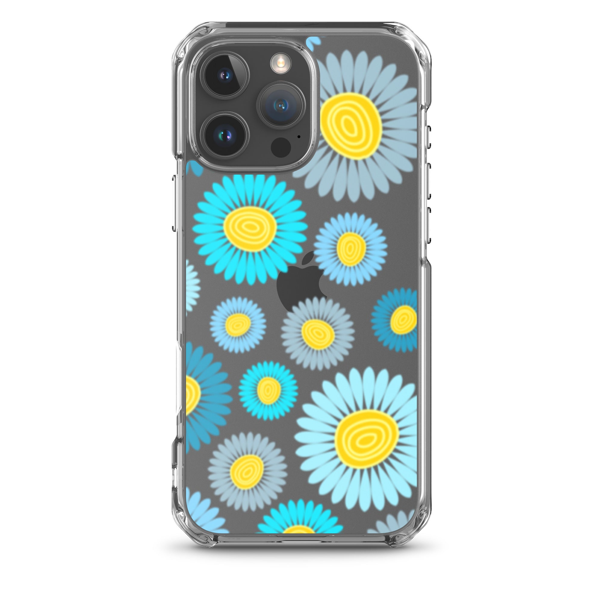 Clear Case for iPhone®- Floral Daisy Design II