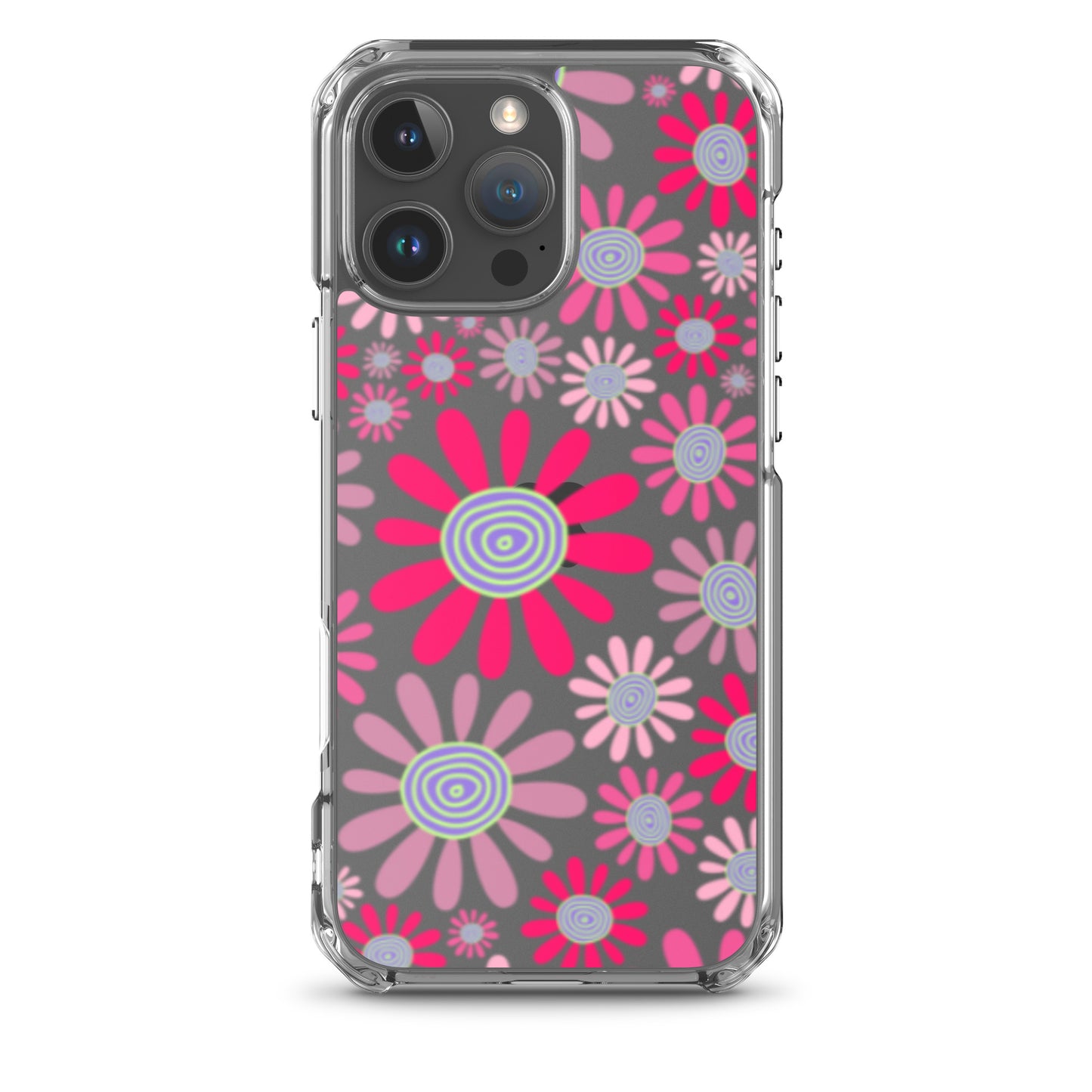 Clear Case for iPhone®- Floral Daisy Design I