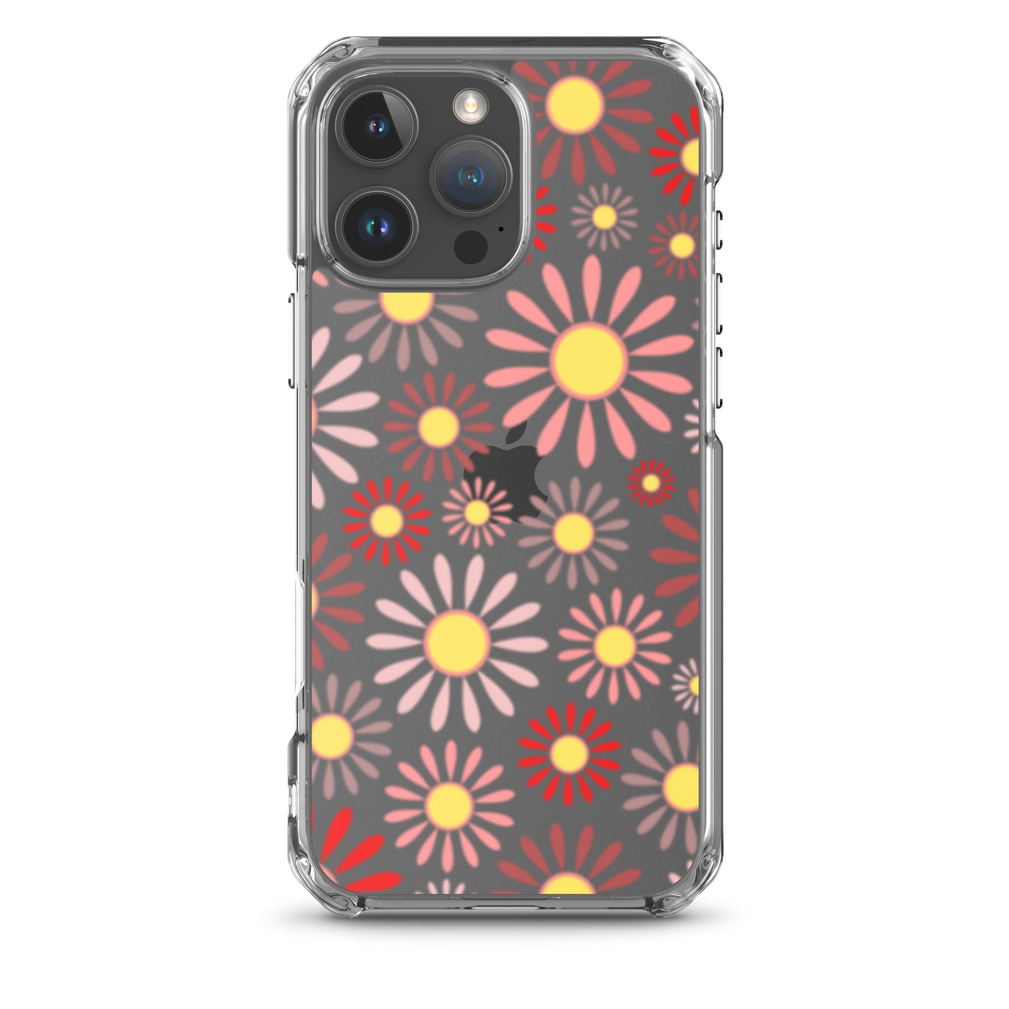 Clear Case for iPhone®- Floral Daisy Design IV