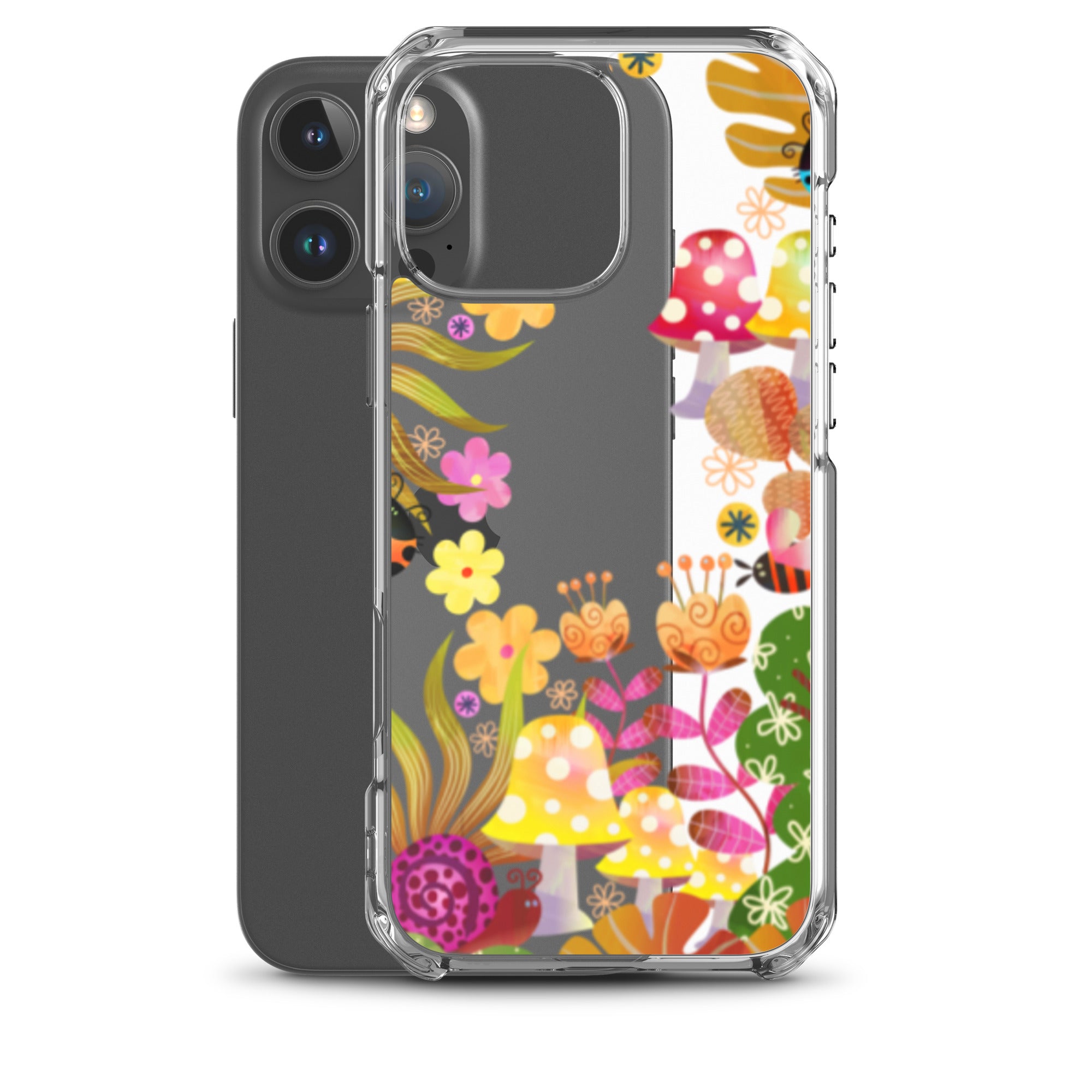 Clear Case for iPhone®- Enchanted Forest Design I