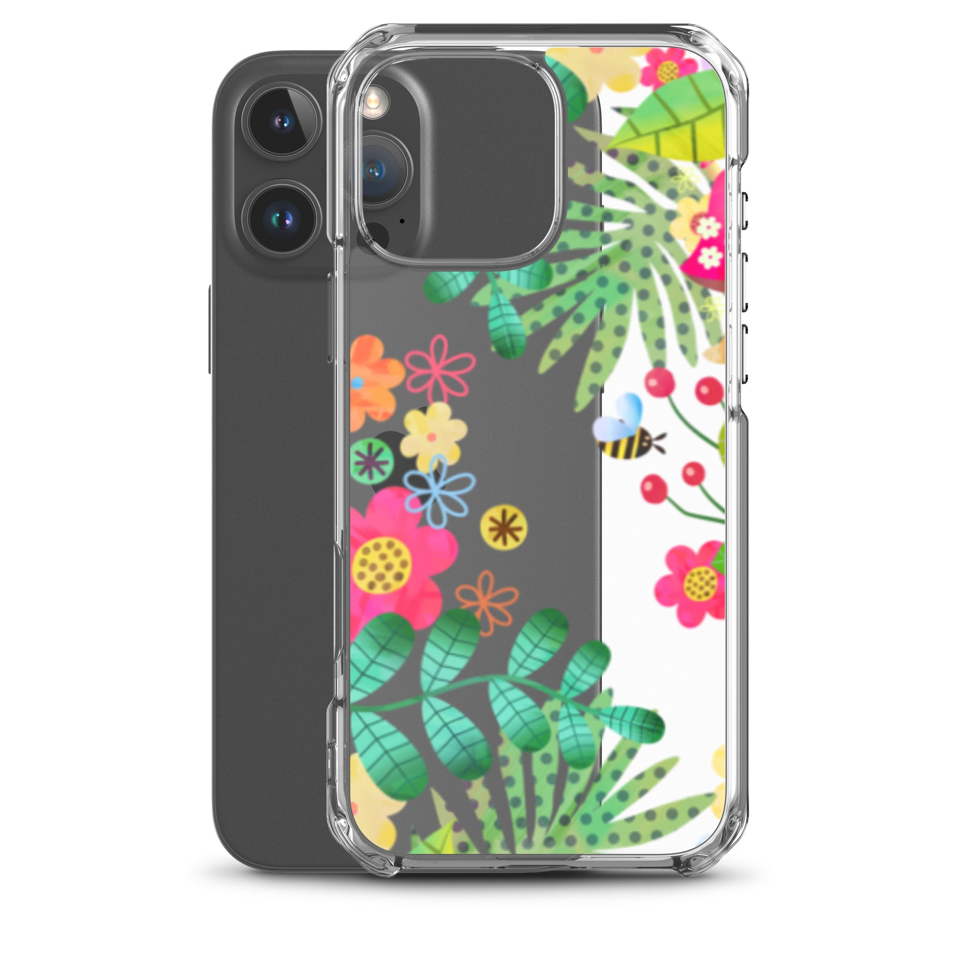 Clear Case for iPhone®- Enchanted Forest Design III