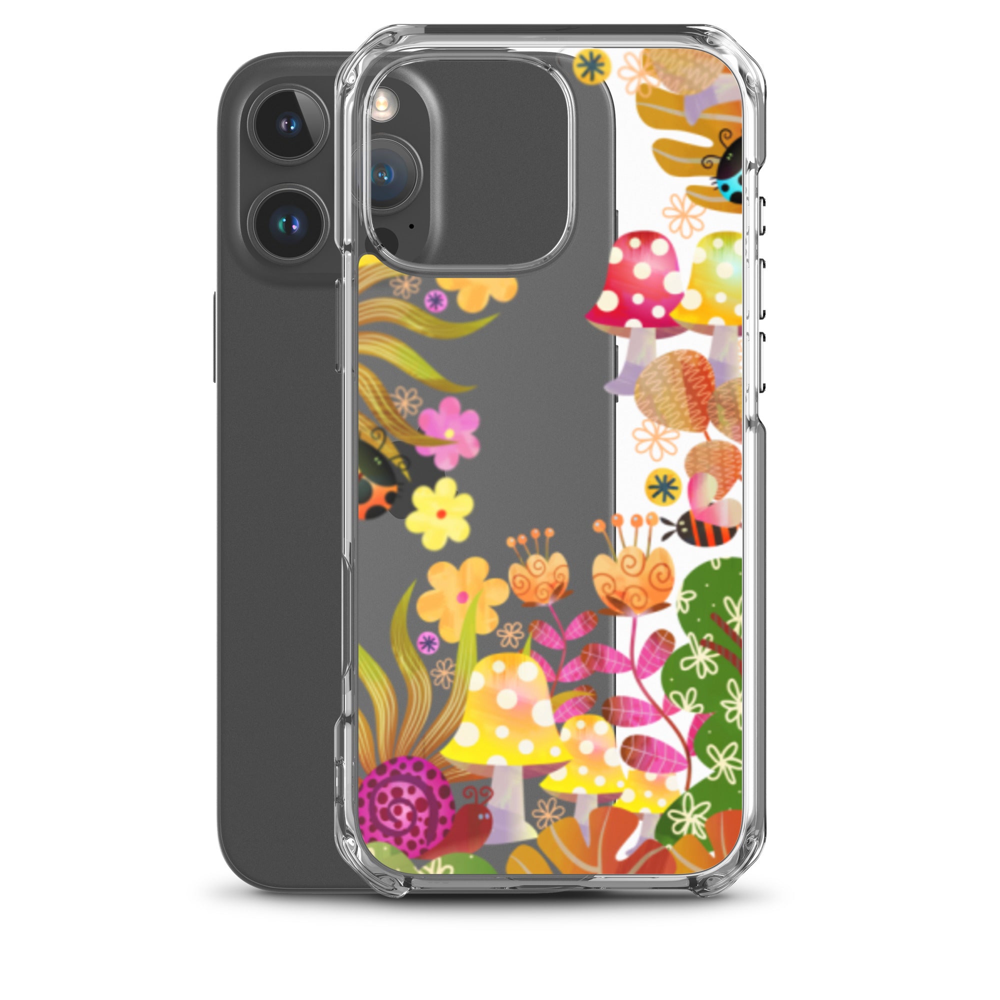 Clear Case for iPhone®- Enchanted Forest Design VI