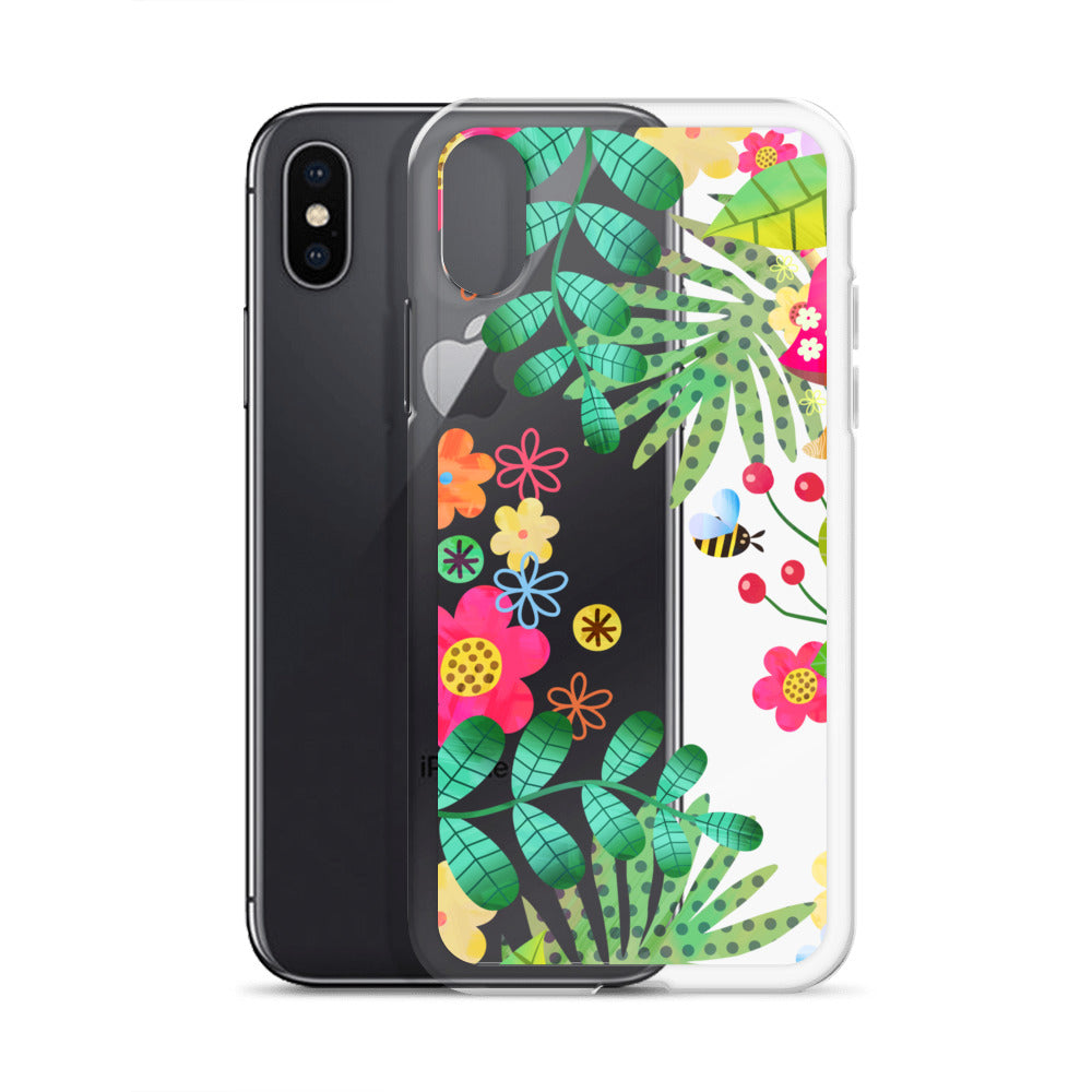 Clear Case for iPhone®- Enchanted Forest Design 03