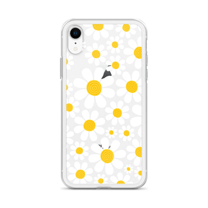 Clear Case for iPhone®- Floral Daisy Design III