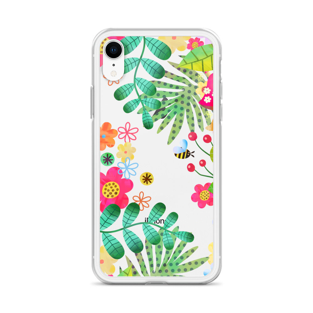 Clear Case for iPhone®- Enchanted Forest Design III