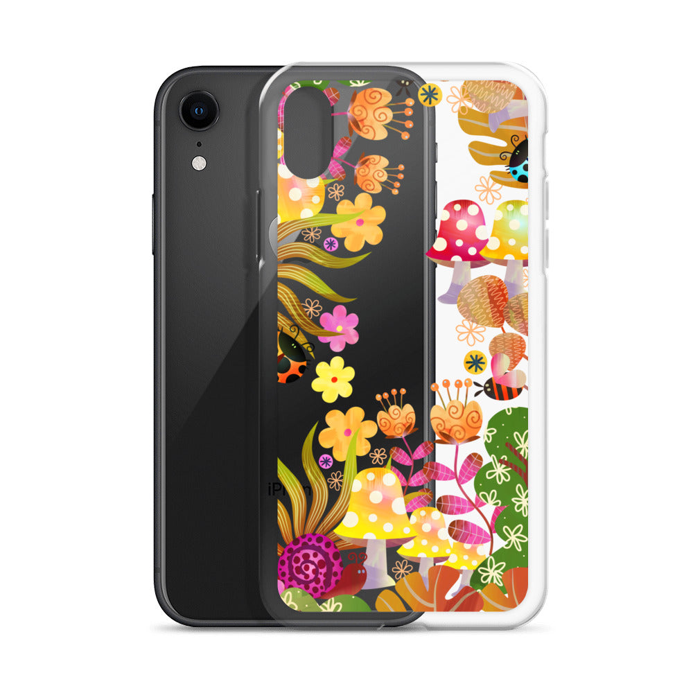 Clear Case for iPhone®- Enchanted Forest Design 06