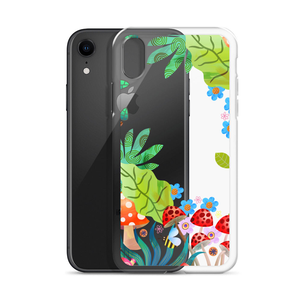 Clear Case for iPhone®- Enchanted Forest Design 02