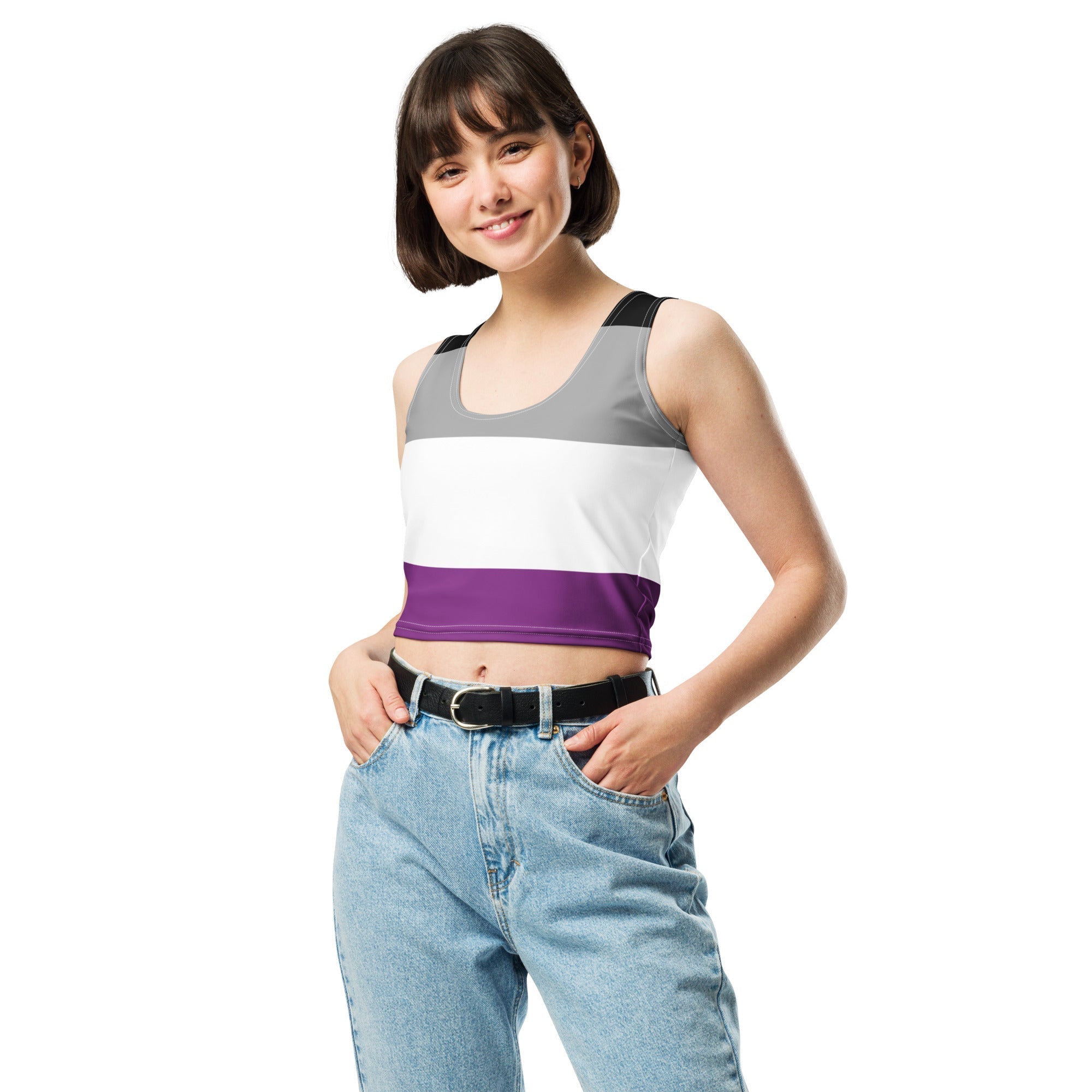 Crop Top - Asexual - Klip Clop