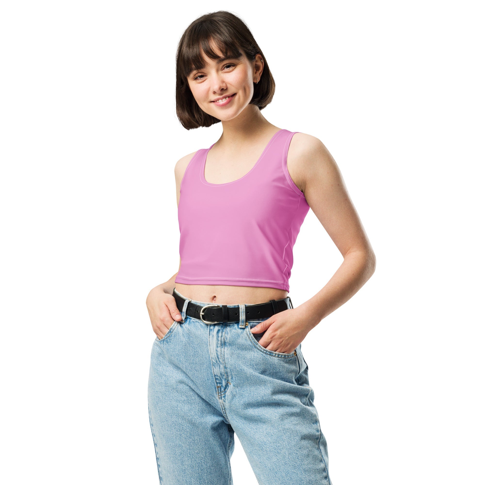 Crop Top - Pink - Klip Clop