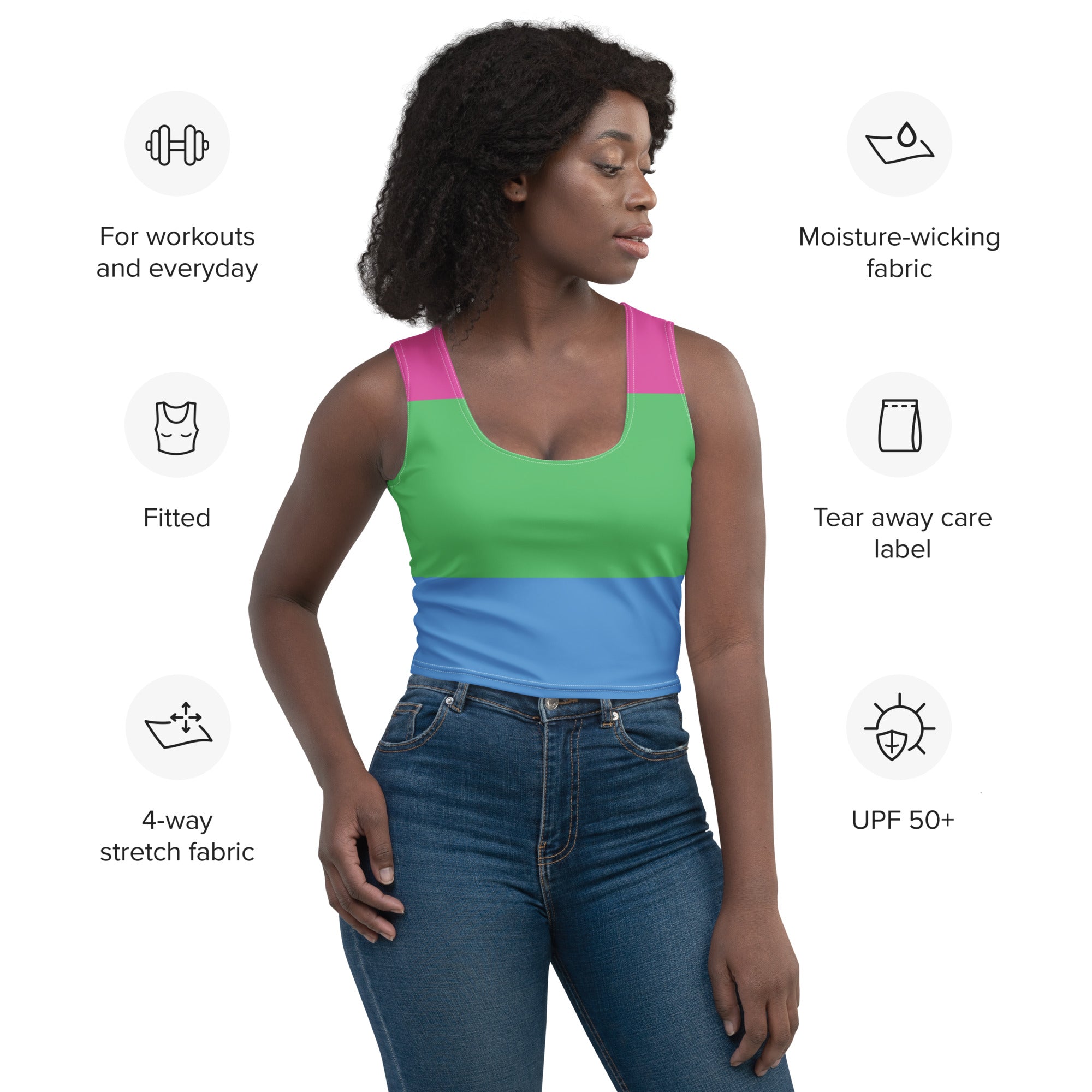 Crop Top - Polysexual - Klip Clop