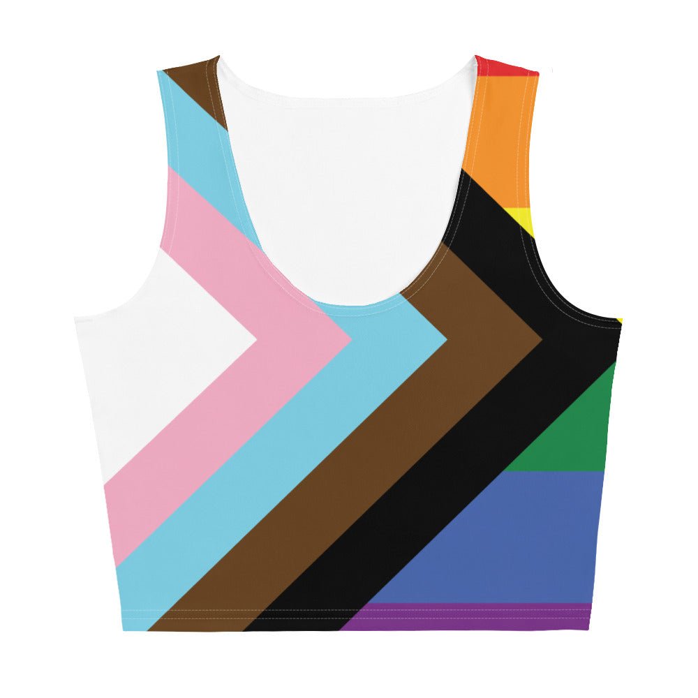 Crop Top - Progress Pride - Klip Clop