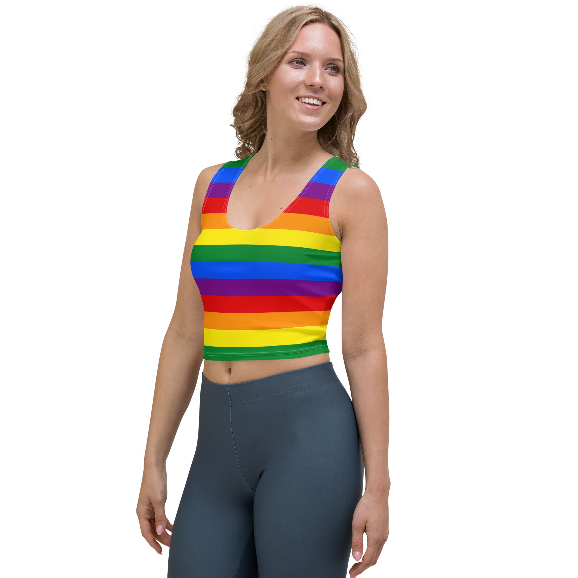 Crop Top - Rainbow - Klip Clop