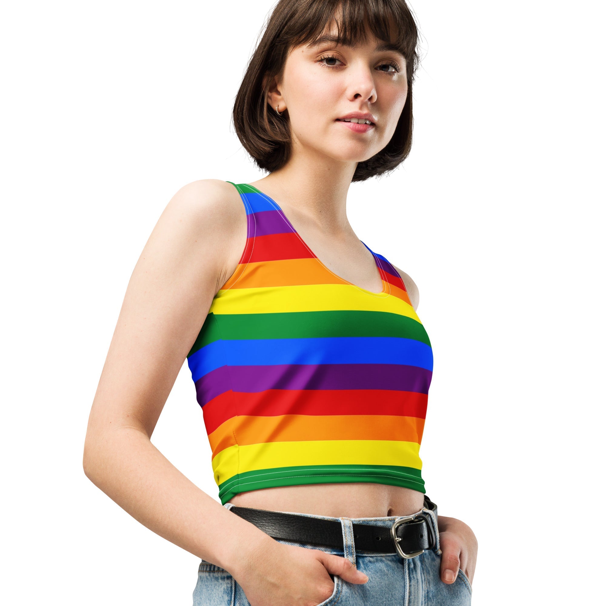 Crop Top - Rainbow - Klip Clop