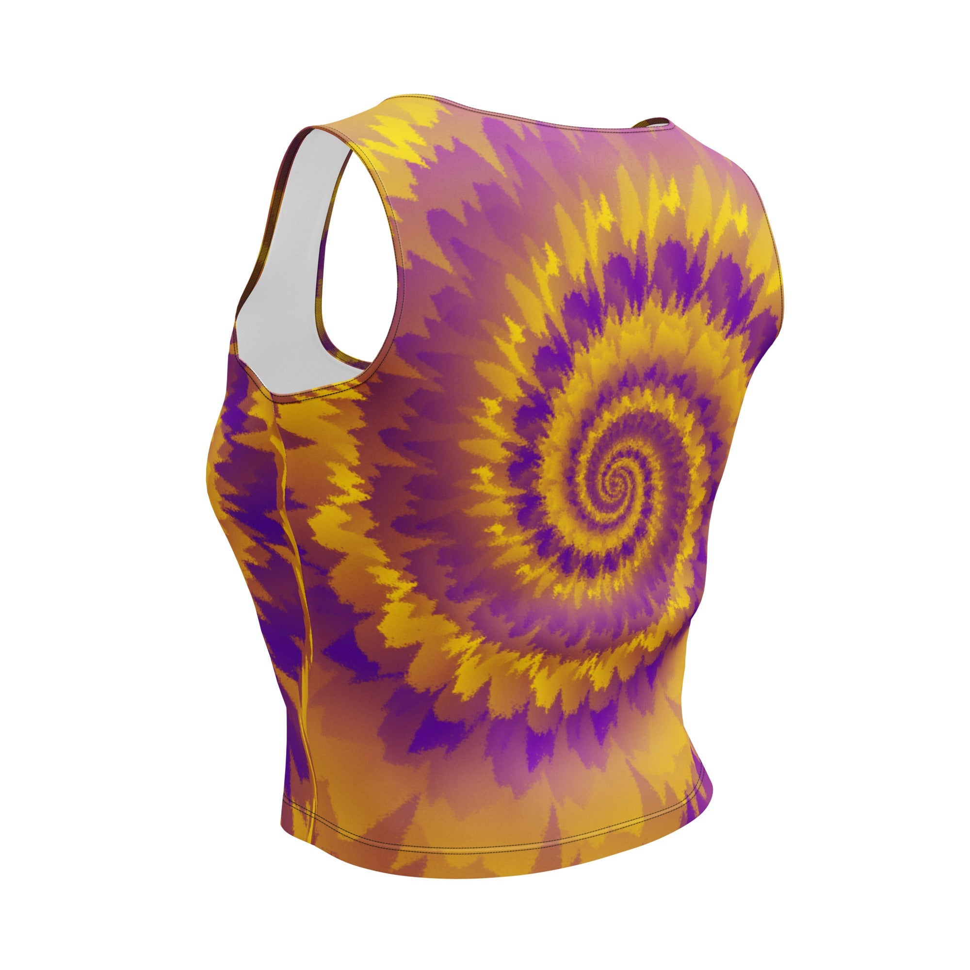 Crop Top - Tie Dye Spiral - Intersex - Klip Clop