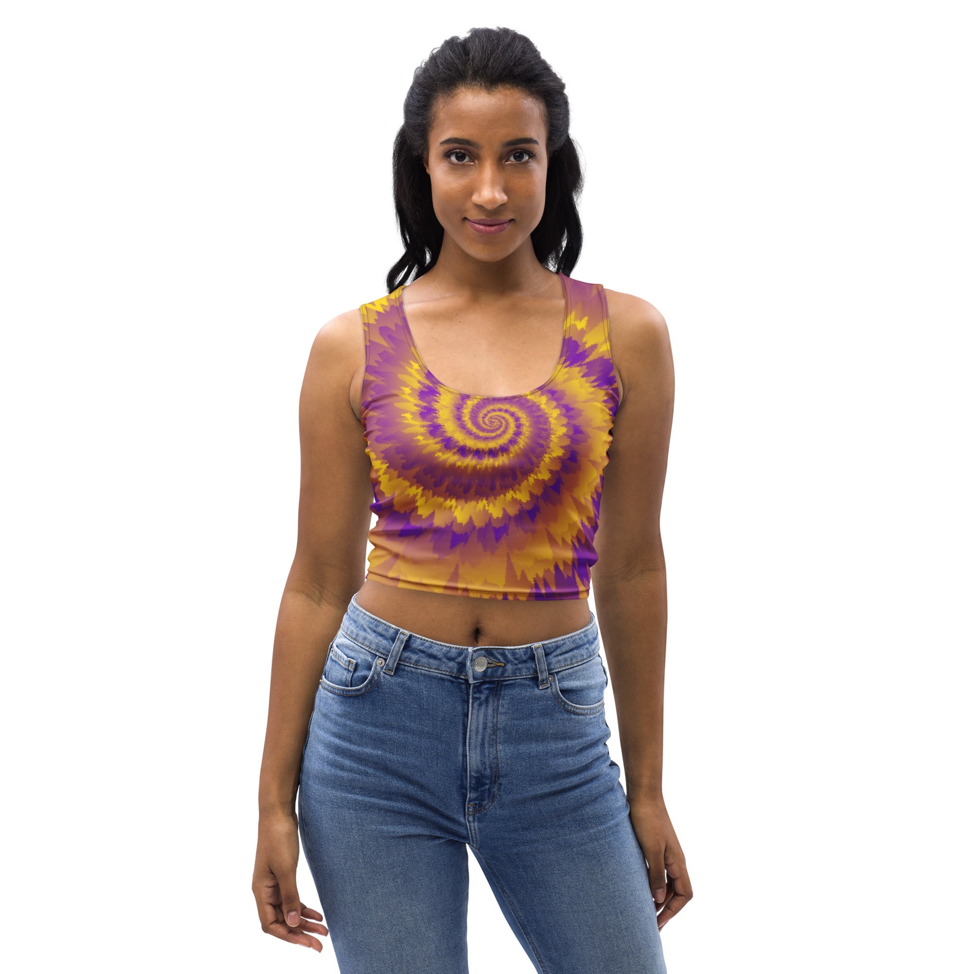 Crop Top - Tie Dye Spiral - Intersex - Klip Clop